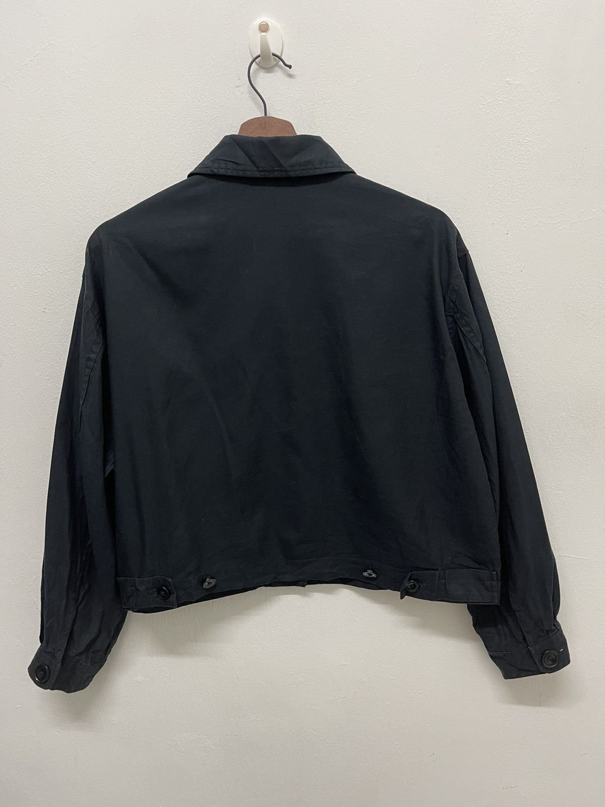 Christophe Lemaire × Uniqlo Y2K Uniqlo U Crop Jacket Streetwear Size L / US 10 / IT 46 - 3 Thumbnail