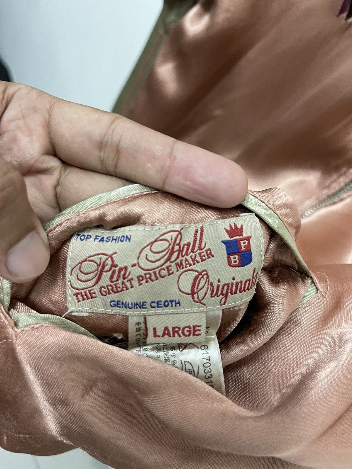 Japanese Brand × Vintage VINTAGE JAPAN SOUVENIR JACKET SUKAJAN GEISHA EMBROIDERY Size US L / EU 52-54 / 3 - 5 Thumbnail