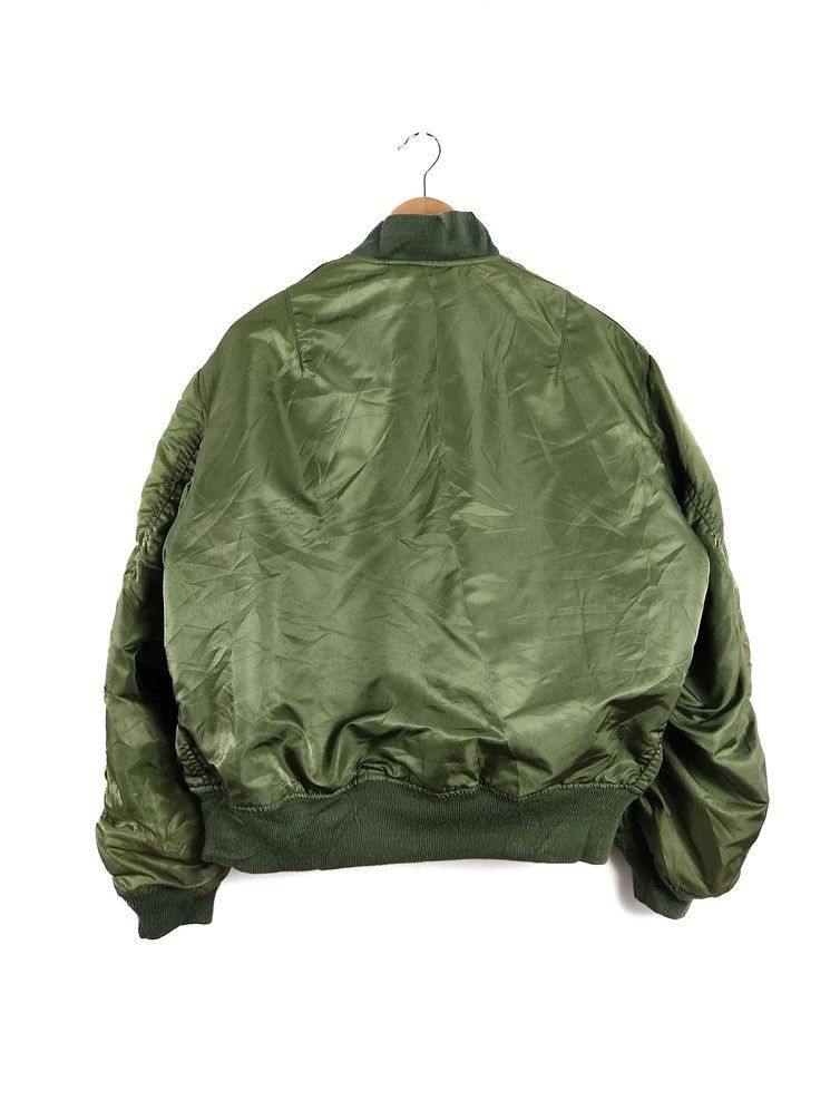 Vintage Vintage alpha industri Bomber Jacket Size US M / EU 48-50 / 2 - 2 Thumbnail