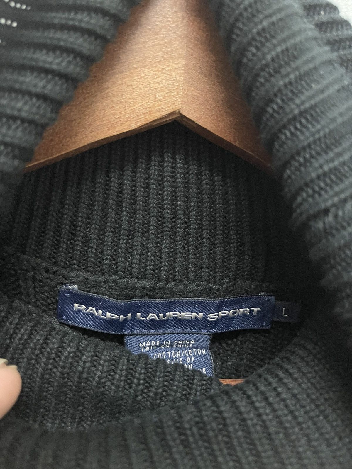 Ralph Lauren Sport Y2K Ralph Lauren Sport Turtleneck Knitwear Size US M / EU 48-50 / 2 - 6 Thumbnail