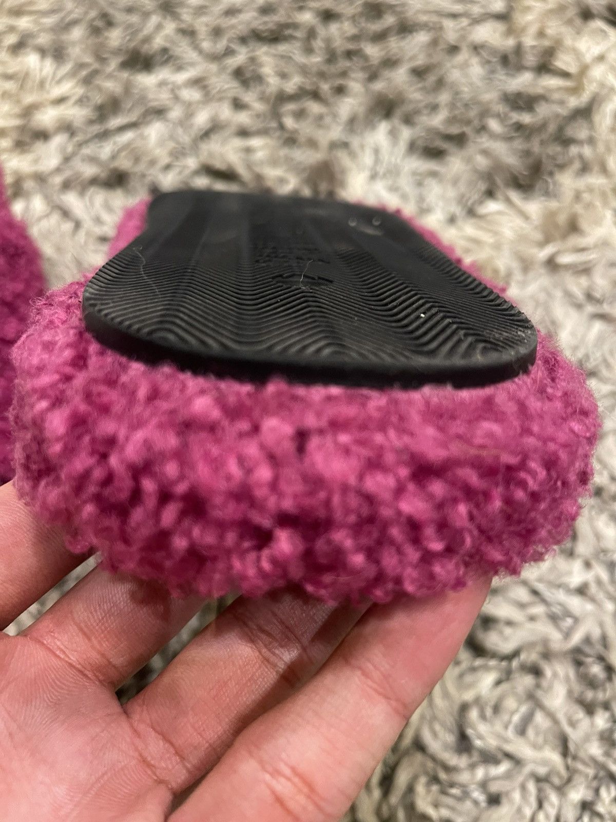 Balenciaga Pink balenciaga Paris embroidered slippers Size US 11 / EU 44 - 4 Thumbnail