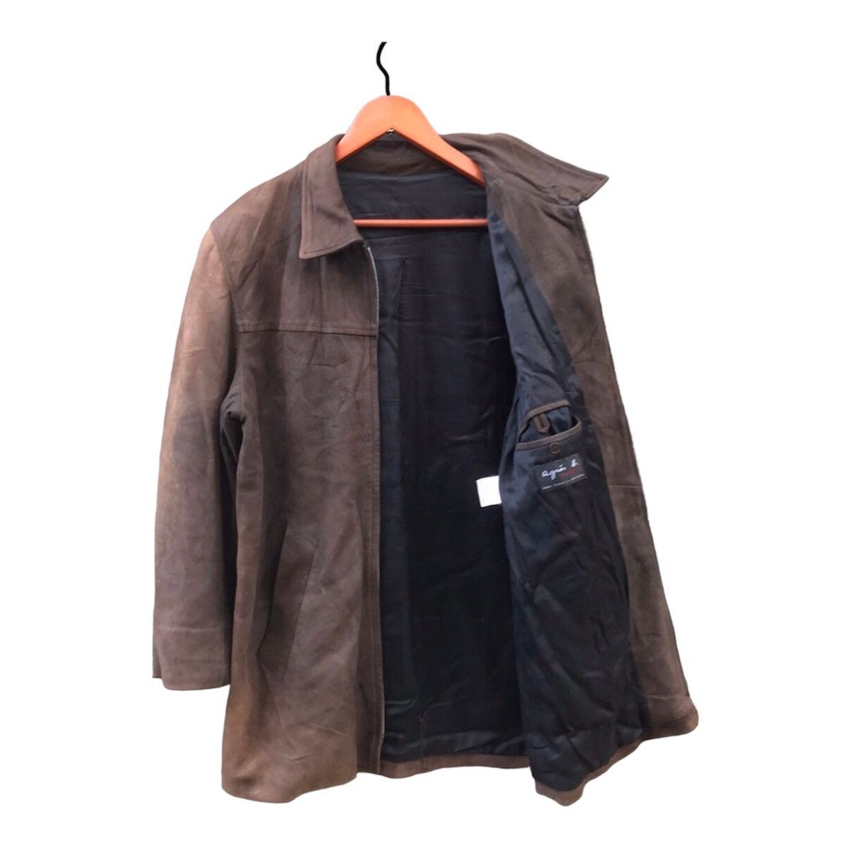 🔥Rare🔥Vintage Agnes B. Homme Genuine Leather Jacket