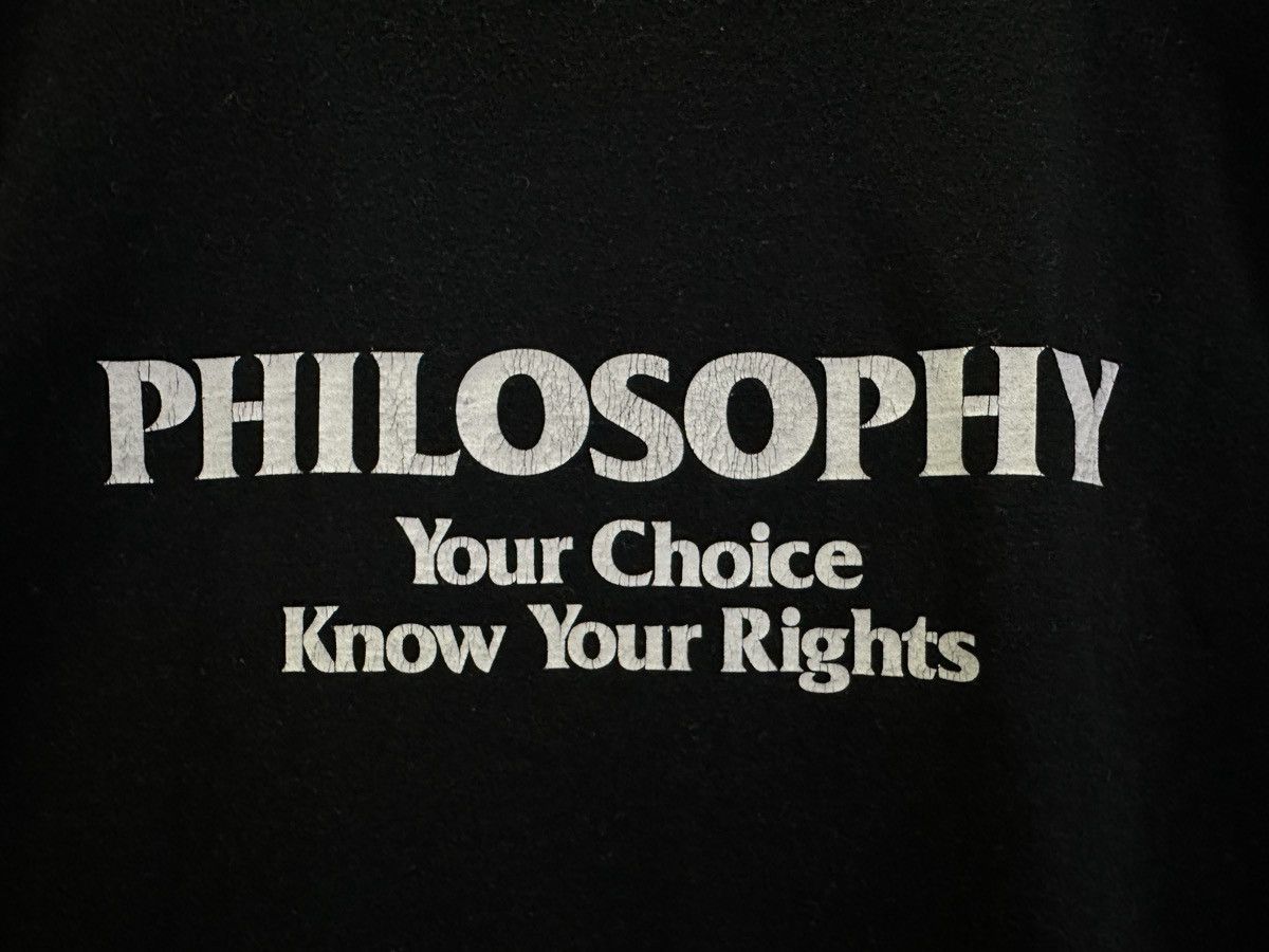 Wtaps Vintage Wtaps Philosophy Tshirt Size US L / EU 52-54 / 3 - 3 Thumbnail