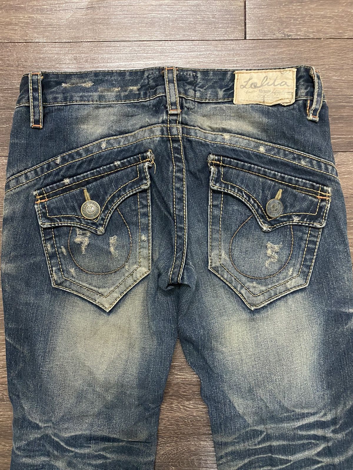 Designer distressed denim women Size 28" / US 6 / IT 42 - 2 Thumbnail