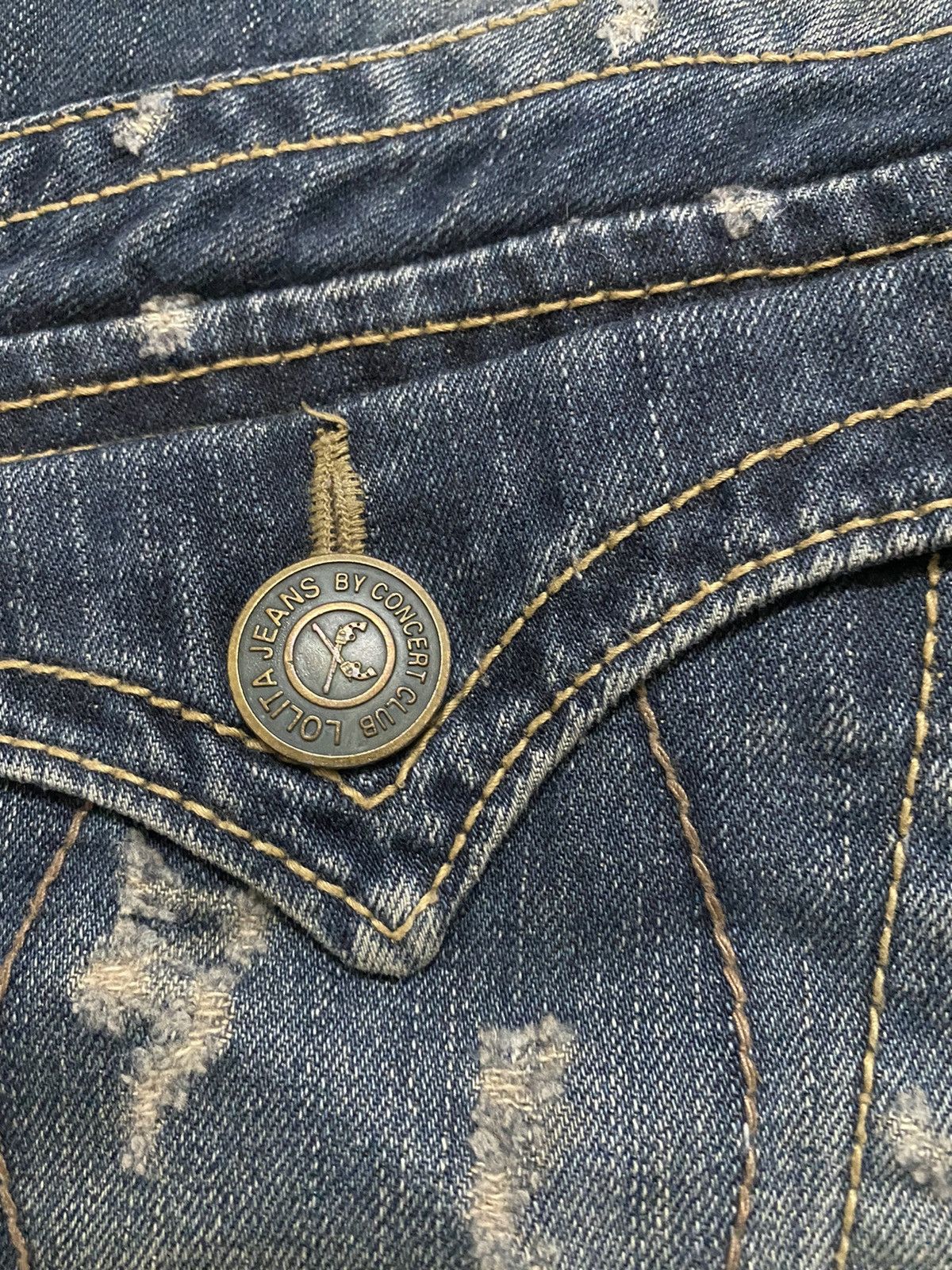 Designer distressed denim women Size 28" / US 6 / IT 42 - 3 Thumbnail