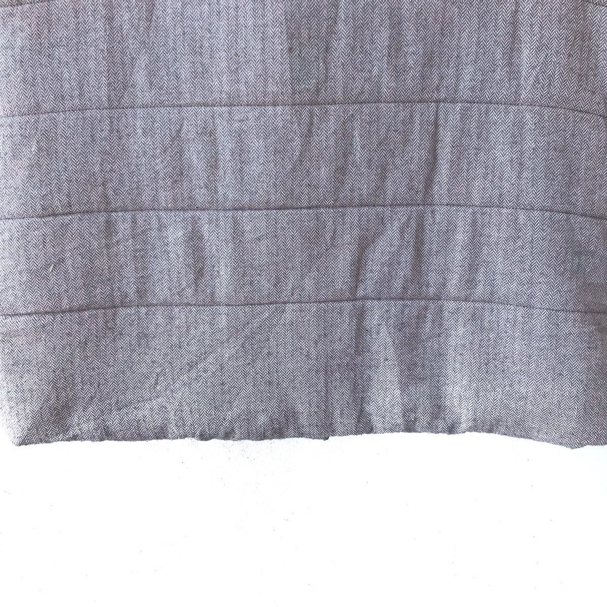 Harris Tweed × Japanese Brand Jpn Branded x Harris Tweed Herringbone Twill Puffer Vest Size US XL / EU 56 / 4 - 8 Thumbnail