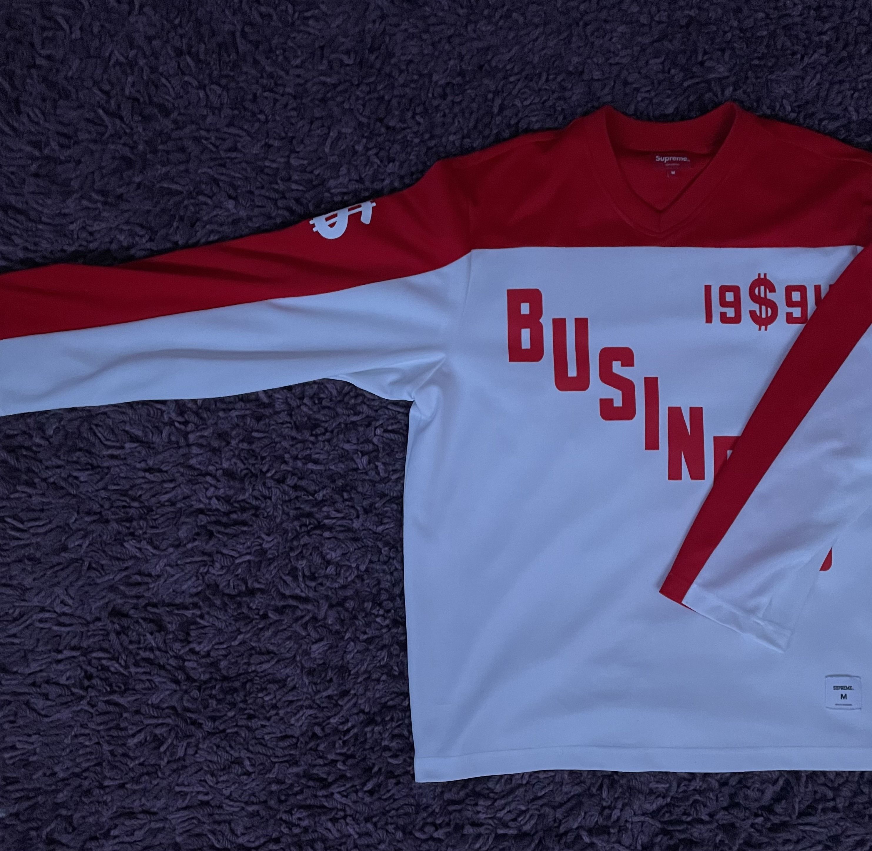 Supreme Supreme SS20 Business Hockey Jersey Size US M / EU 48-50 / 2 - 2 Thumbnail