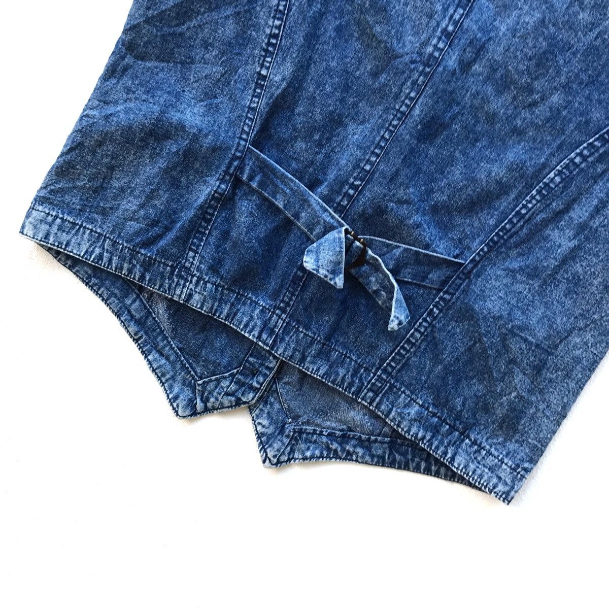 Japanese Brand Custom Boro Patchwork Soft Denim Vest Size US M / EU 48-50 / 2 - 7 Thumbnail