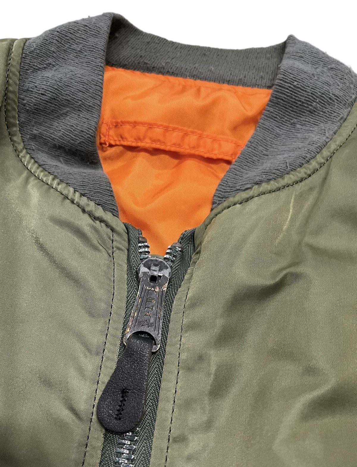 Alpha Industries Vintage Alpha Industries Bomber MA-1 Jacket Size US M / EU 48-50 / 2 - 8 Thumbnail