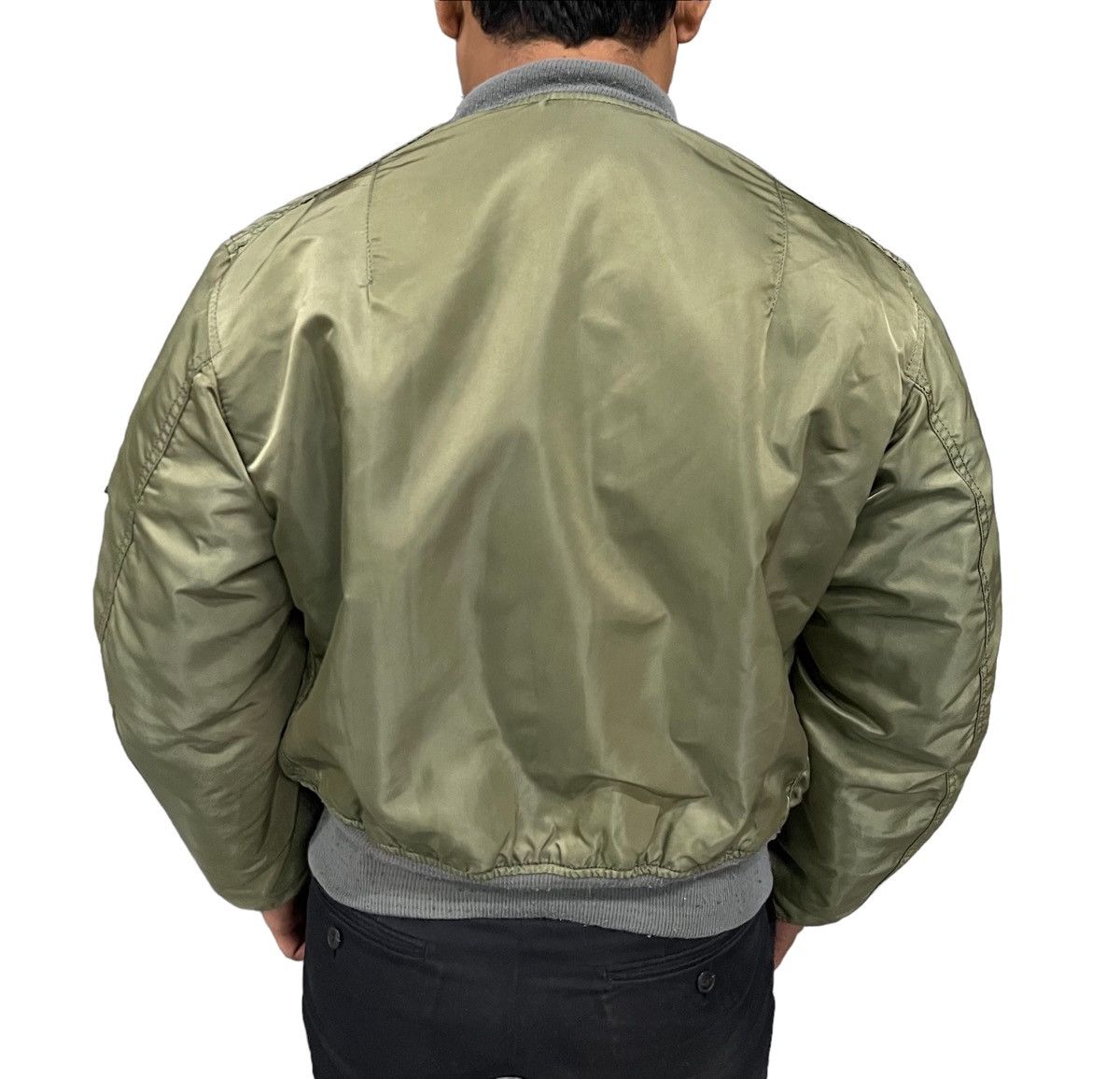 Alpha Industries Vintage Alpha Industries Bomber MA-1 Jacket Size US M / EU 48-50 / 2 - 5 Thumbnail