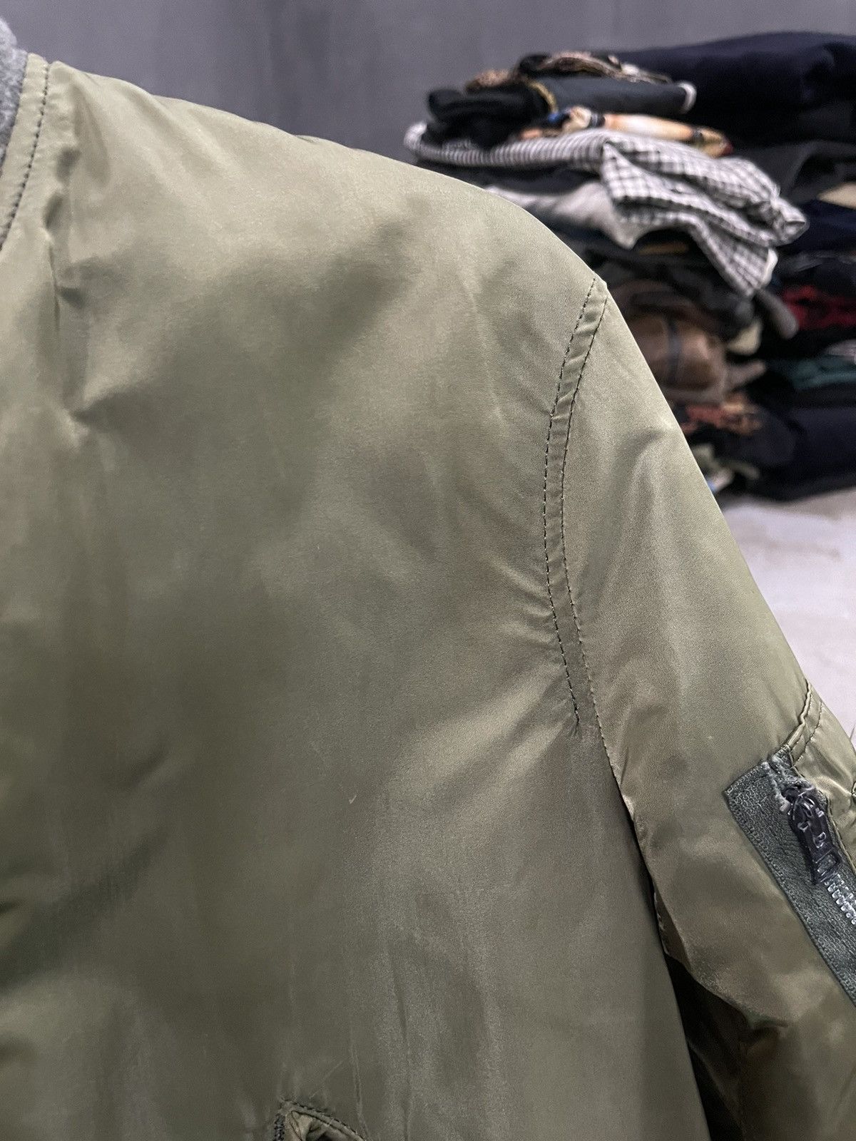Alpha Industries Vintage Alpha Industries Bomber MA-1 Jacket Size US M / EU 48-50 / 2 - 9 Thumbnail