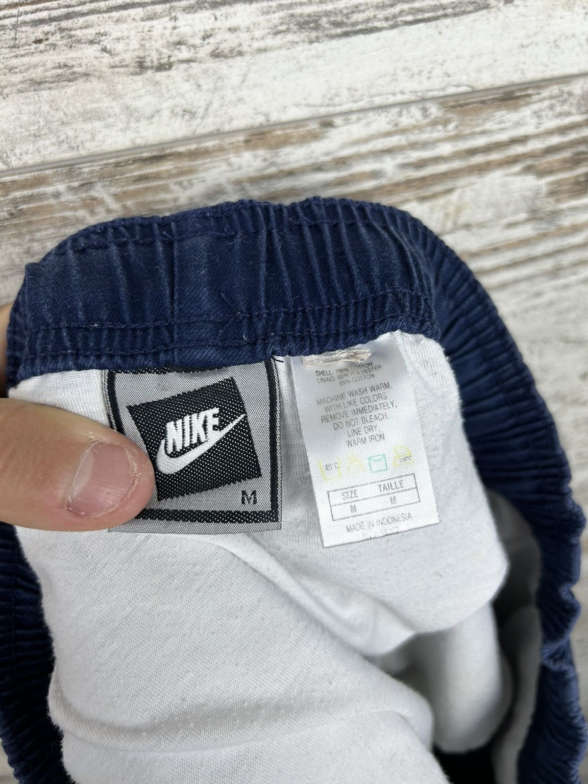 Nike × Vintage Mens Vintage Nike shorts 90s streetwear y2k rare distressed Size US 32 / EU 48 - 9 Thumbnail