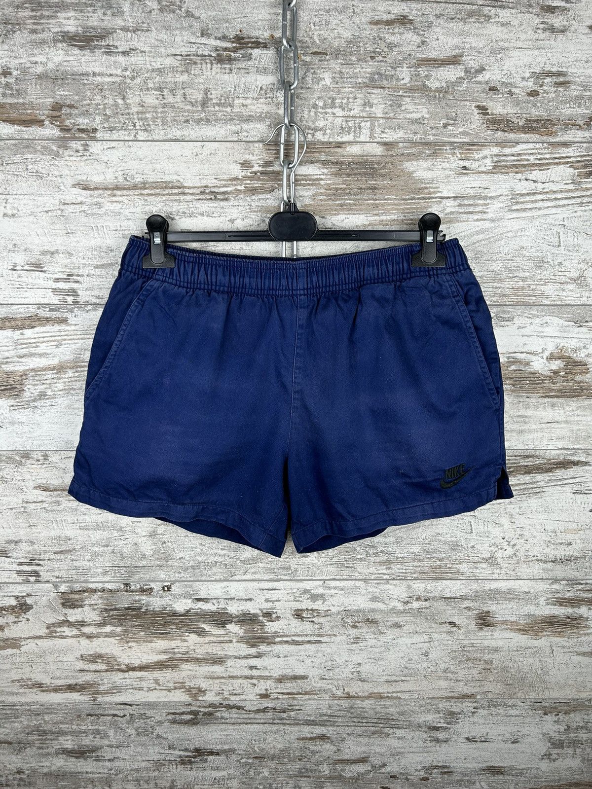 Nike × Vintage Mens Vintage Nike shorts 90s streetwear y2k rare distressed Size US 32 / EU 48 - 2 Thumbnail
