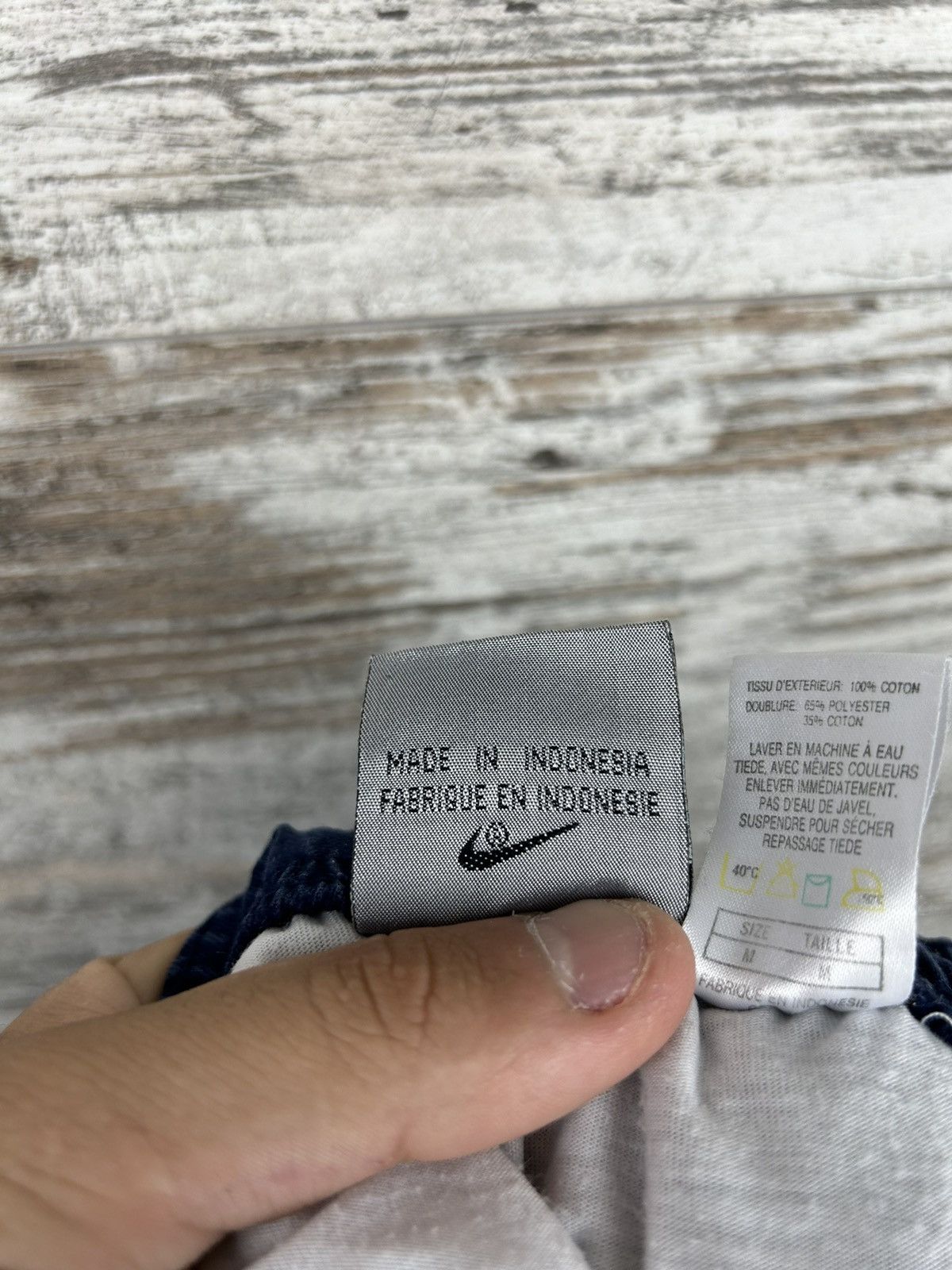 Nike × Vintage Mens Vintage Nike shorts 90s streetwear y2k rare distressed Size US 32 / EU 48 - 11 Thumbnail