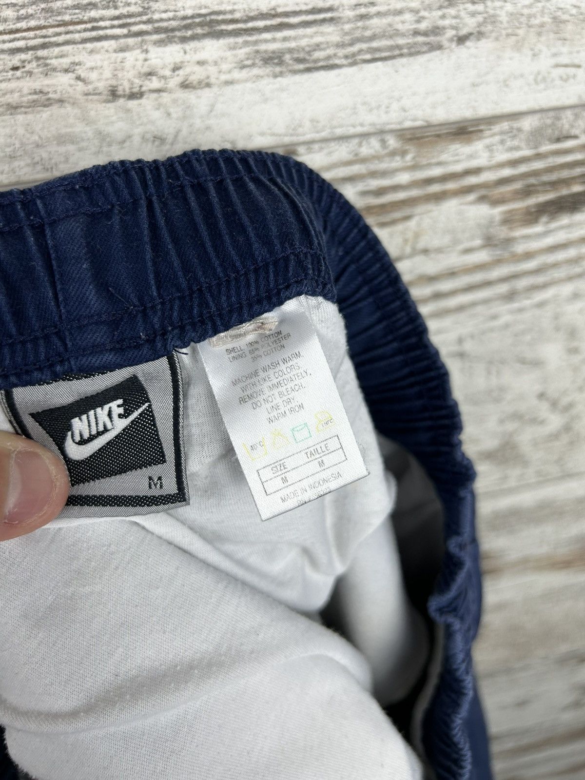 Nike × Vintage Mens Vintage Nike shorts 90s streetwear y2k rare distressed Size US 32 / EU 48 - 10 Thumbnail