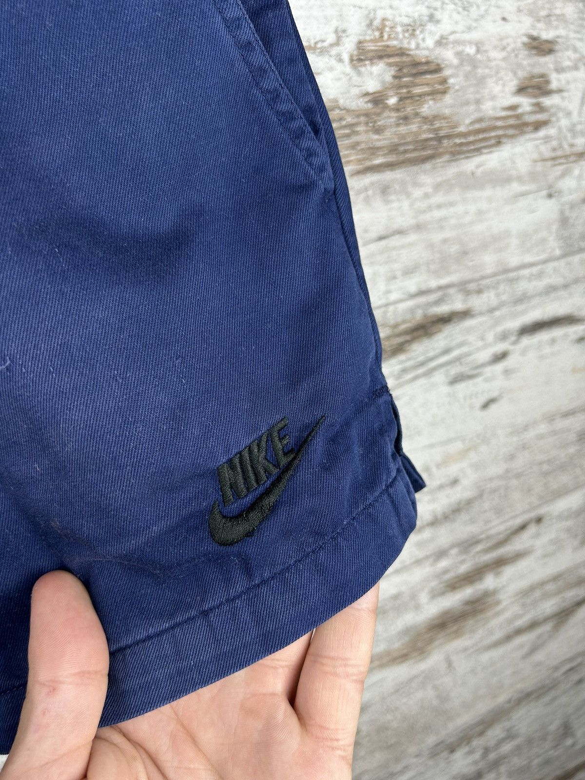 Nike × Vintage Mens Vintage Nike shorts 90s streetwear y2k rare distressed Size US 32 / EU 48 - 3 Thumbnail
