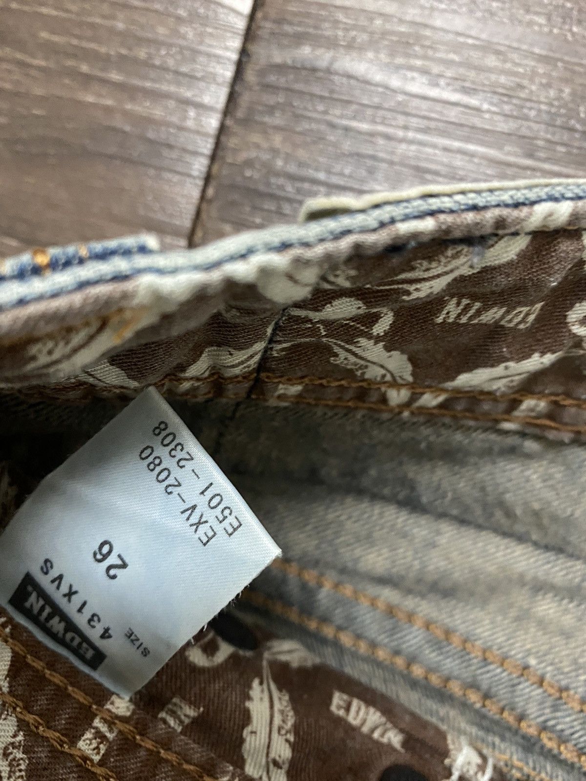 Edwin Denim distressed denim women Size 26" / US 2 / IT 38 - 6 Thumbnail