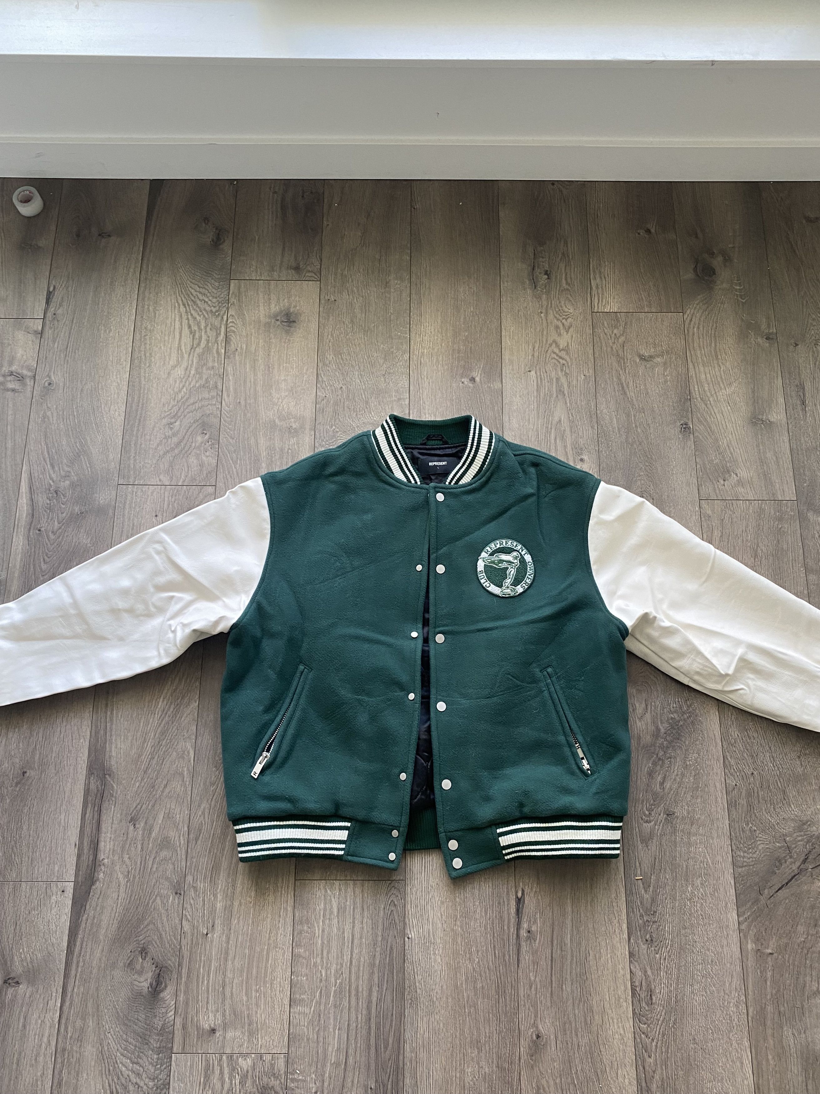 Represent Clo. Represent Owners Club Varsity Jacket | Grailed