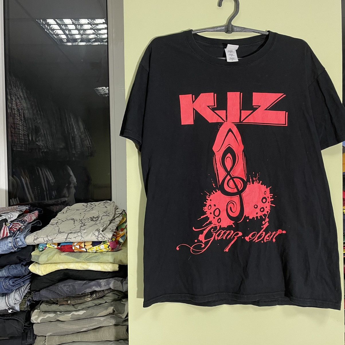Vintage Vintage Y2K Kiz Graphic Tee Horror Punk Streetwear Boxy L Size US L / EU 52-54 / 3 - 3 Thumbnail
