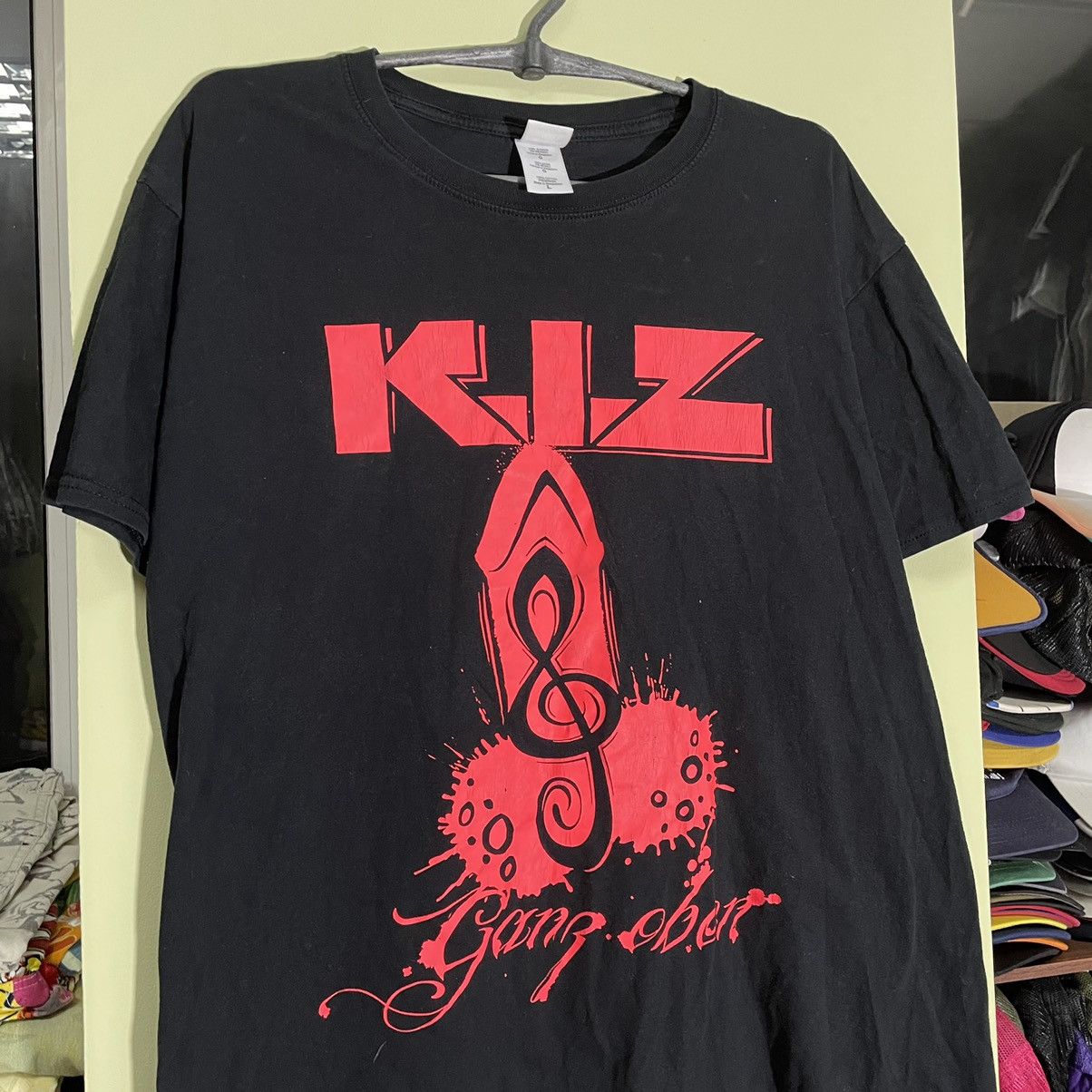 Vintage Vintage Y2K Kiz Graphic Tee Horror Punk Streetwear Boxy L Size US L / EU 52-54 / 3 - 4 Thumbnail