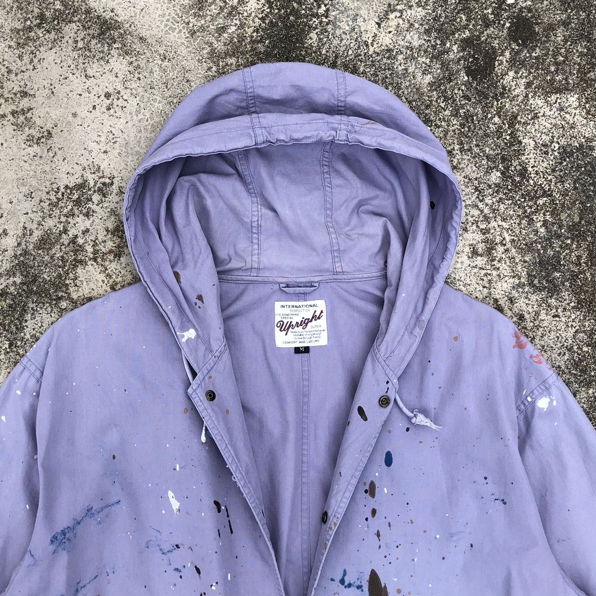 Vintage Vintage Sun Faded Upright Colour Painting Hooded Jacket Size US M / EU 48-50 / 2 - 10 Thumbnail