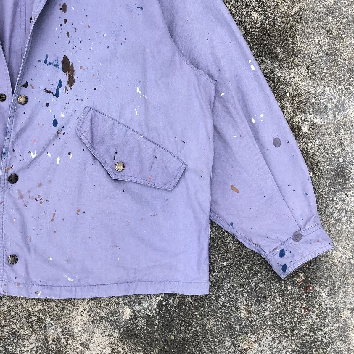 Vintage Vintage Sun Faded Upright Colour Painting Hooded Jacket Size US M / EU 48-50 / 2 - 5 Thumbnail