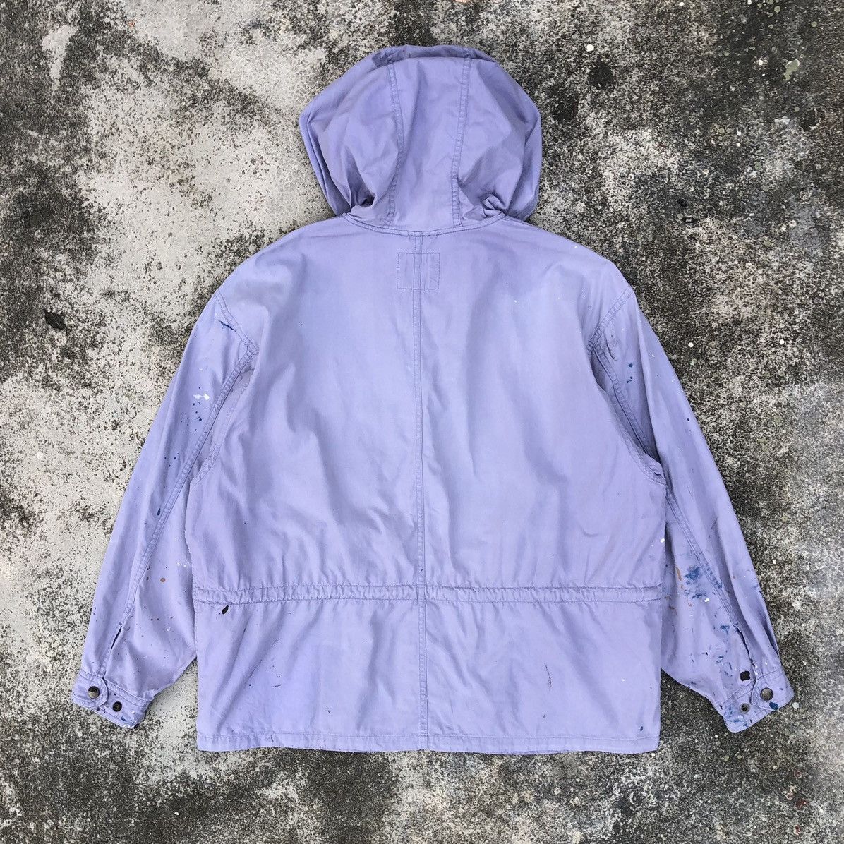 Vintage Vintage Sun Faded Upright Colour Painting Hooded Jacket Size US M / EU 48-50 / 2 - 6 Thumbnail