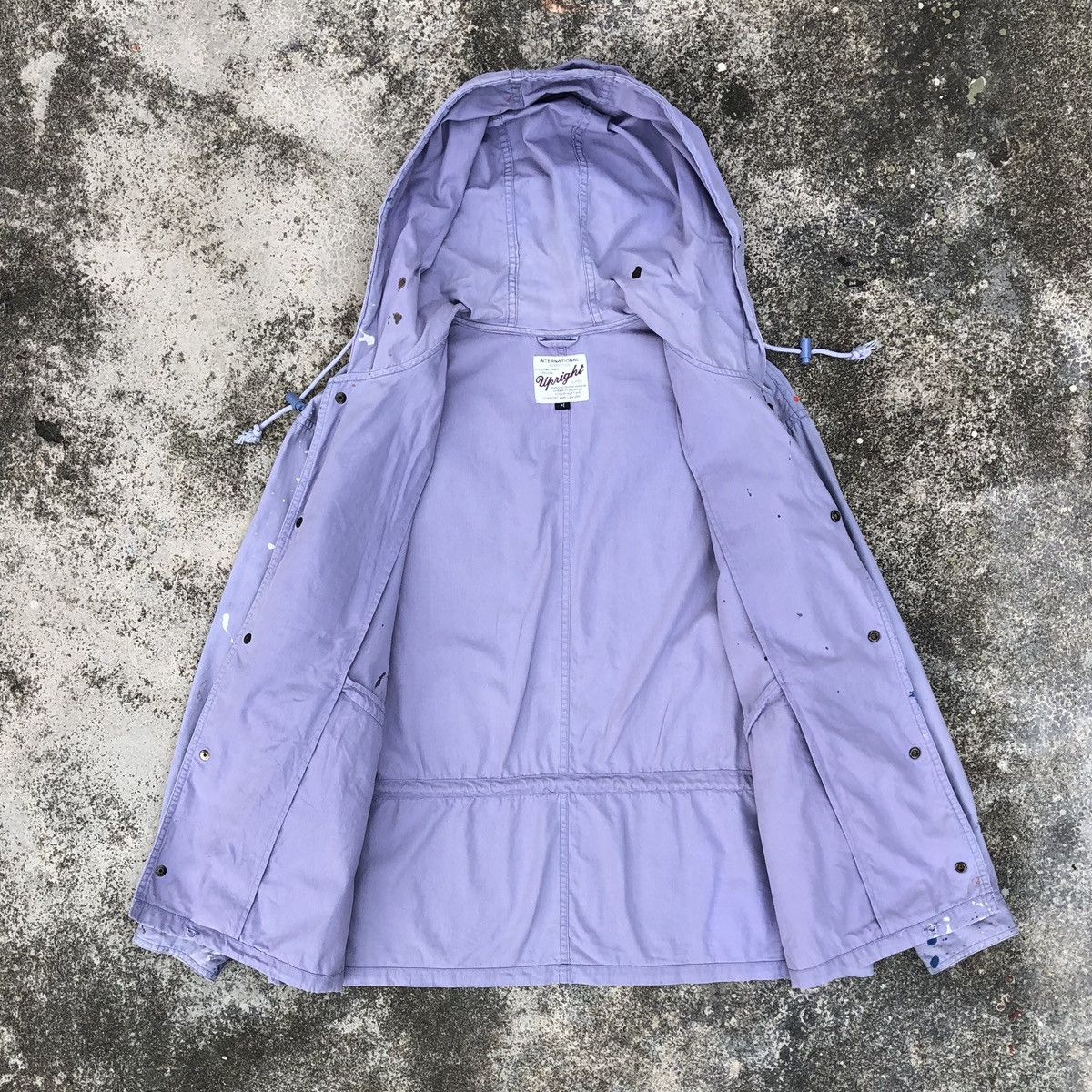 Vintage Vintage Sun Faded Upright Colour Painting Hooded Jacket Size US M / EU 48-50 / 2 - 3 Thumbnail