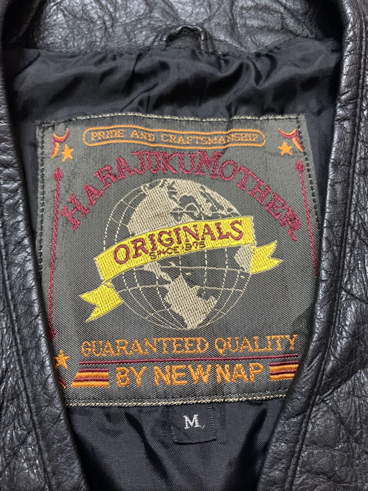 Hysteric Glamour × Japanese Brand Japanese Leather HARAJUKUMOTHERS Quilted Vest Cafe Racer Size US L / EU 52-54 / 3 - 4 Thumbnail