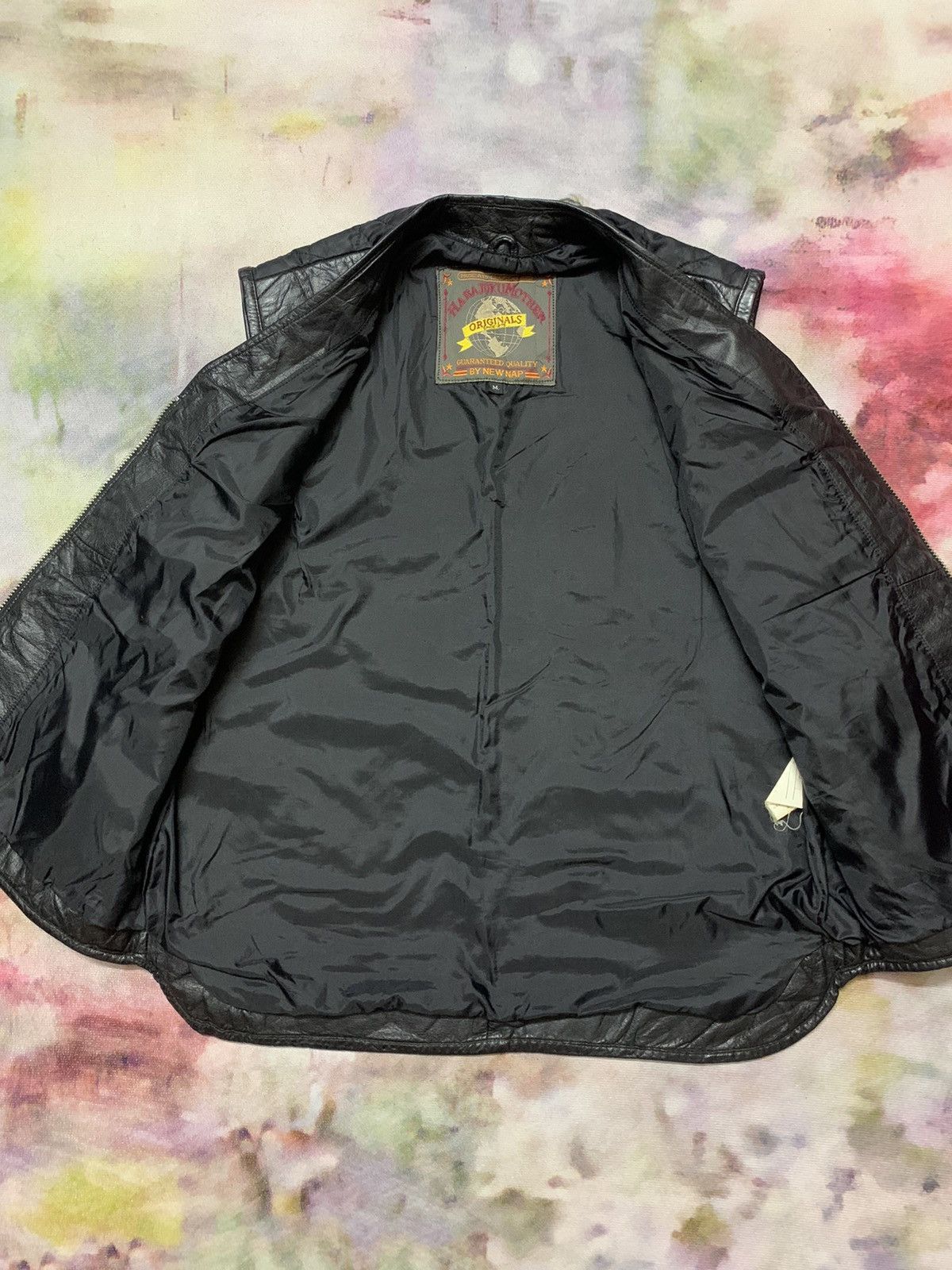 Hysteric Glamour × Japanese Brand Japanese Leather HARAJUKUMOTHERS Quilted Vest Cafe Racer Size US L / EU 52-54 / 3 - 5 Thumbnail