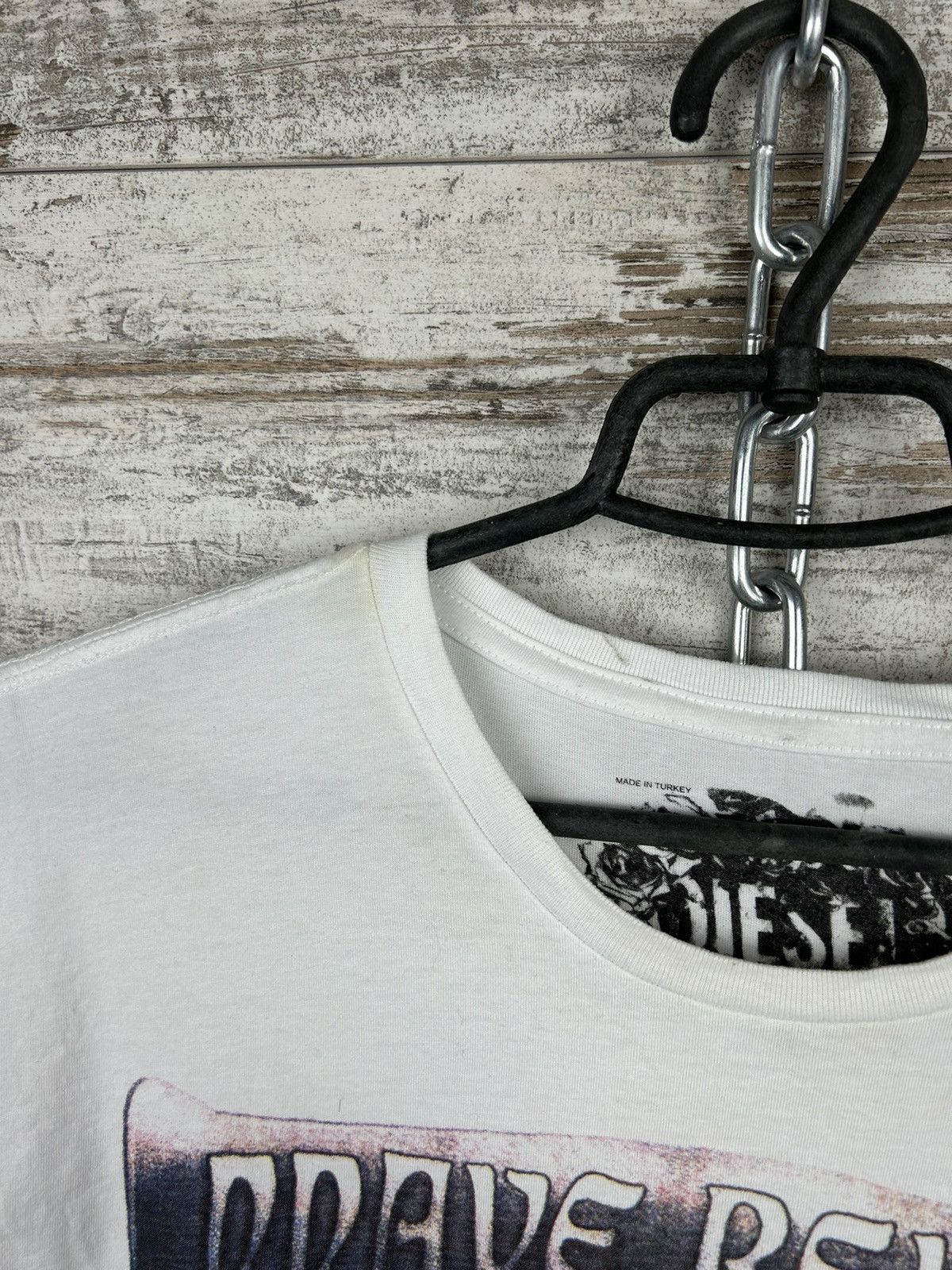 Diesel × Vintage Mens Vintage brave revival diesel T Shirt streetwear tee y2k Size US L / EU 52-54 / 3 - 5 Thumbnail