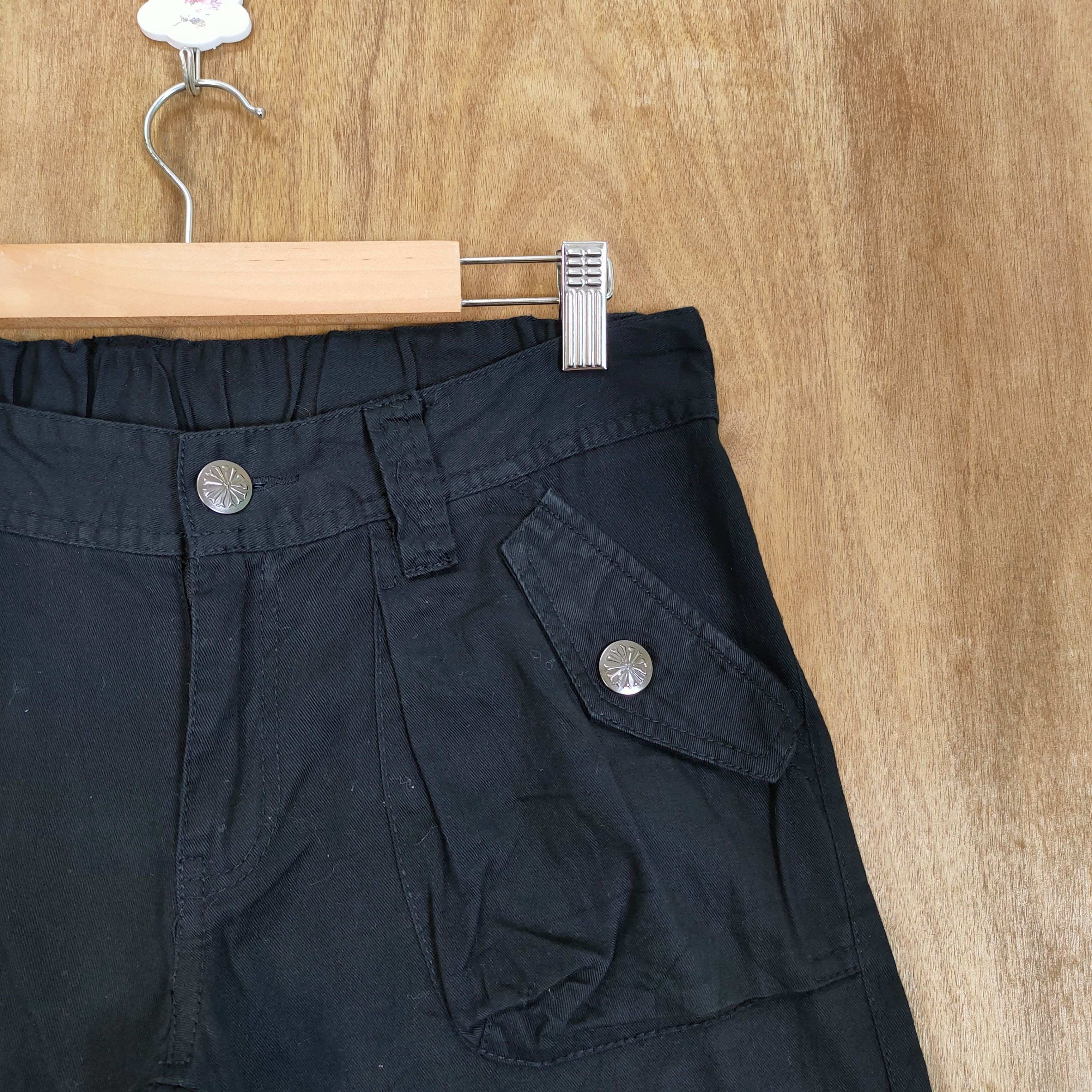 Japanese Brand JAPANESE BRAND BLACK CARGO PANTS Size US 29 - 6 Thumbnail