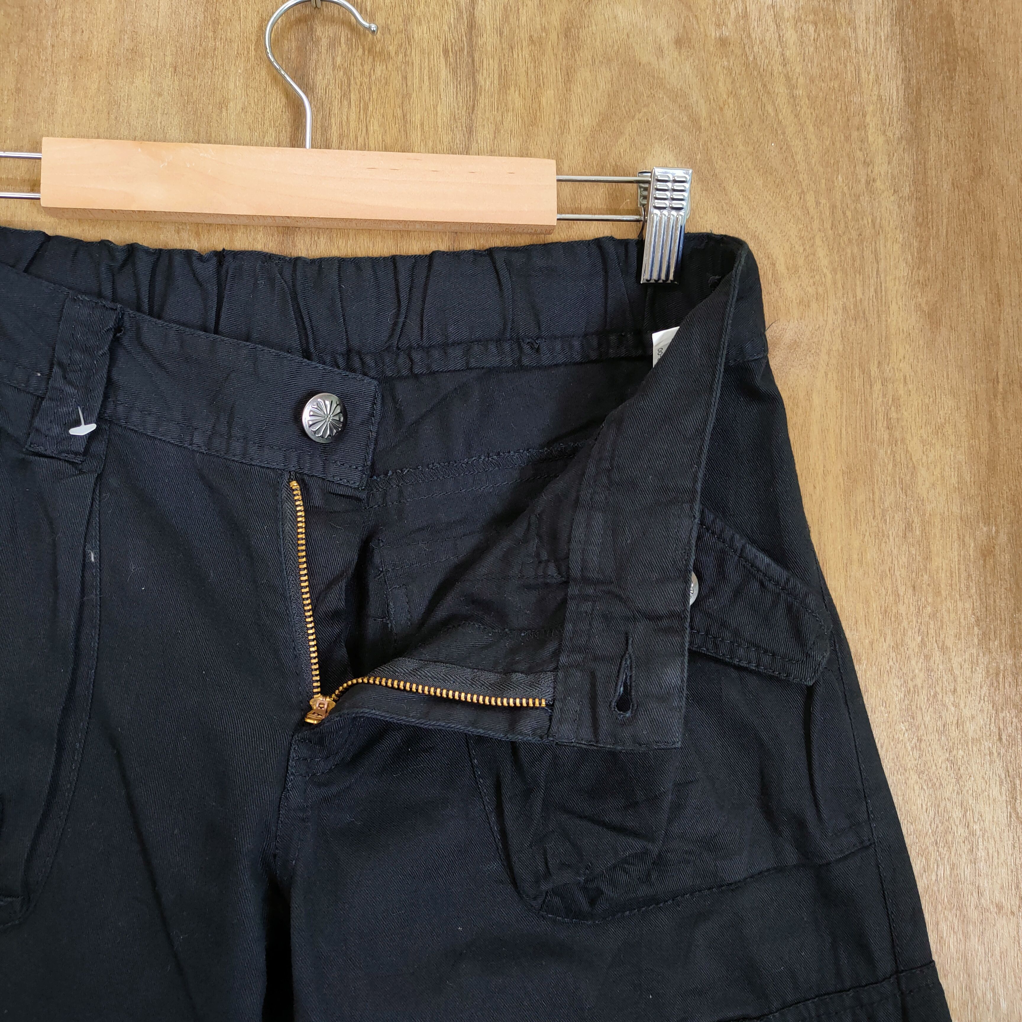 Japanese Brand JAPANESE BRAND BLACK CARGO PANTS Size US 29 - 10 Thumbnail