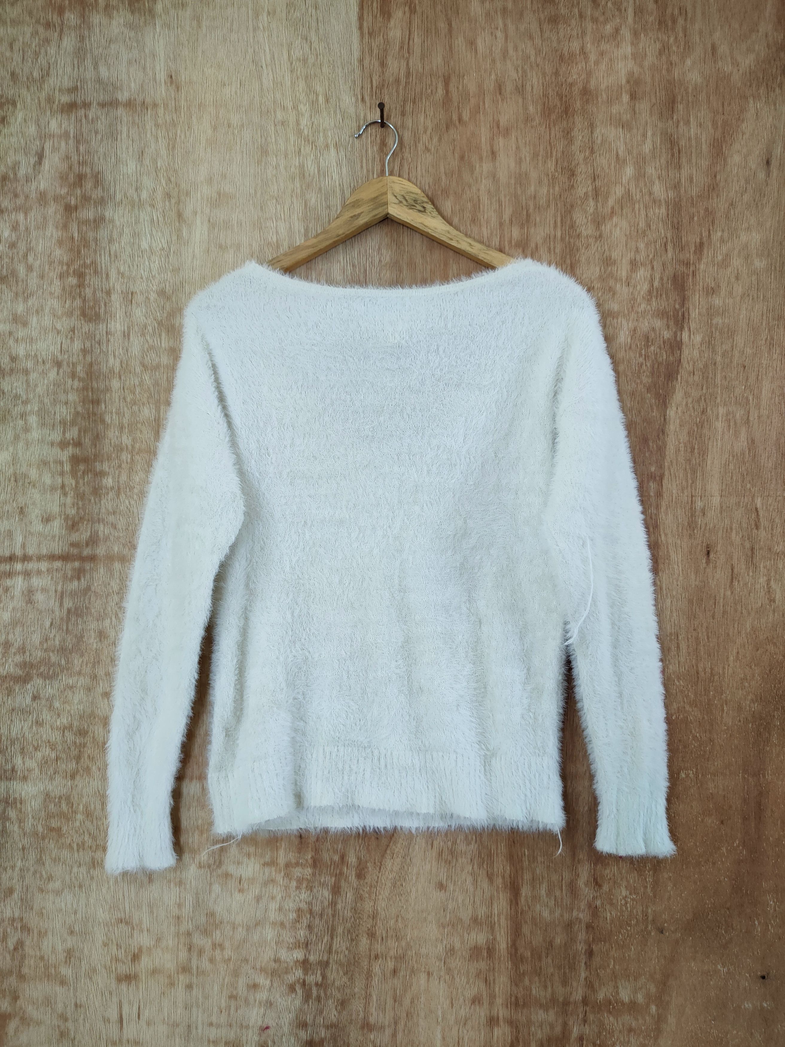 Homespun Knitwear × Japanese Brand Japan mohair fur shag shaggy streetwear winter #46-584 Size S / US 4 / IT 40 - 8 Thumbnail