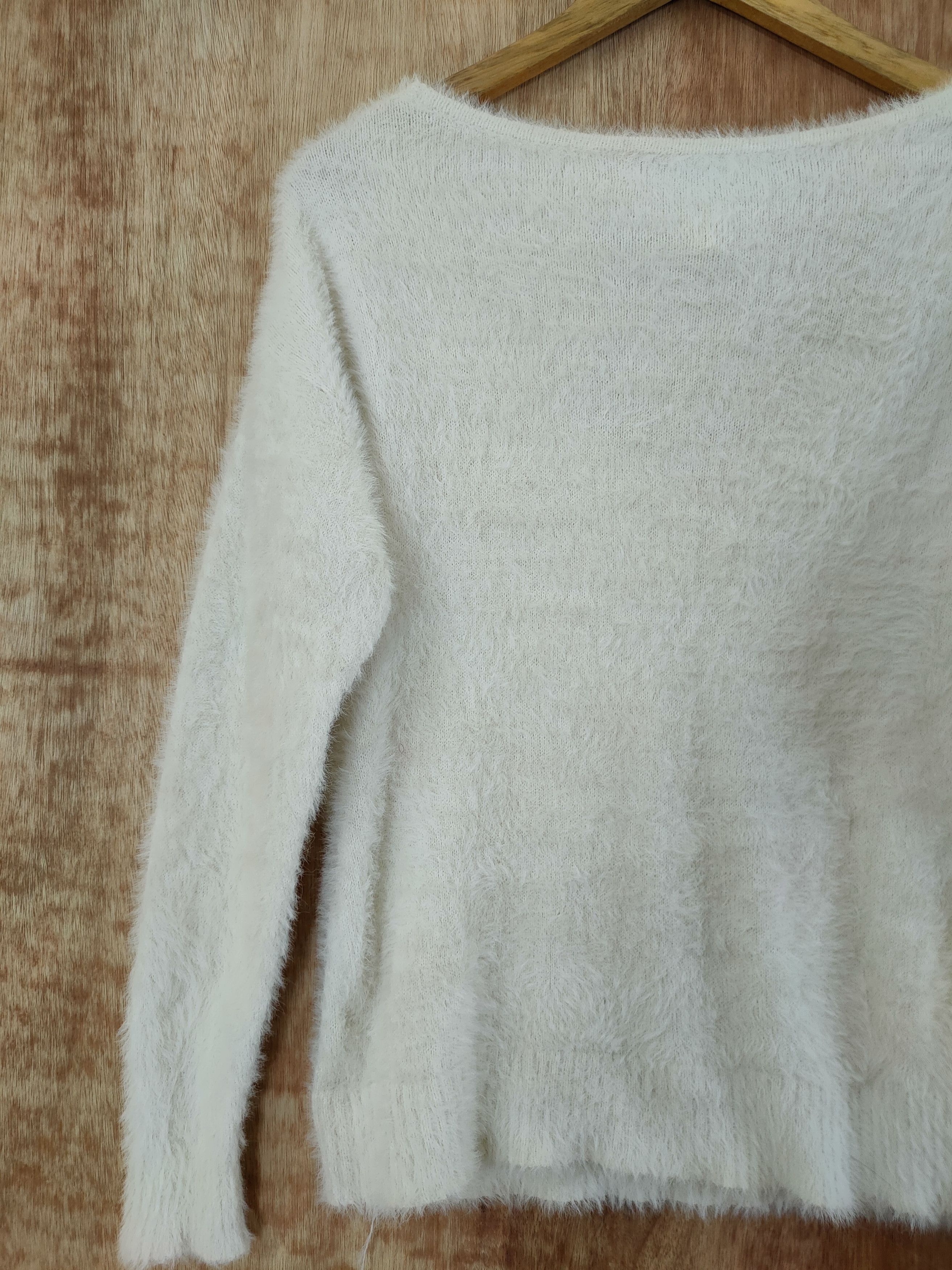 Homespun Knitwear × Japanese Brand Japan mohair fur shag shaggy streetwear winter #46-584 Size S / US 4 / IT 40 - 9 Thumbnail
