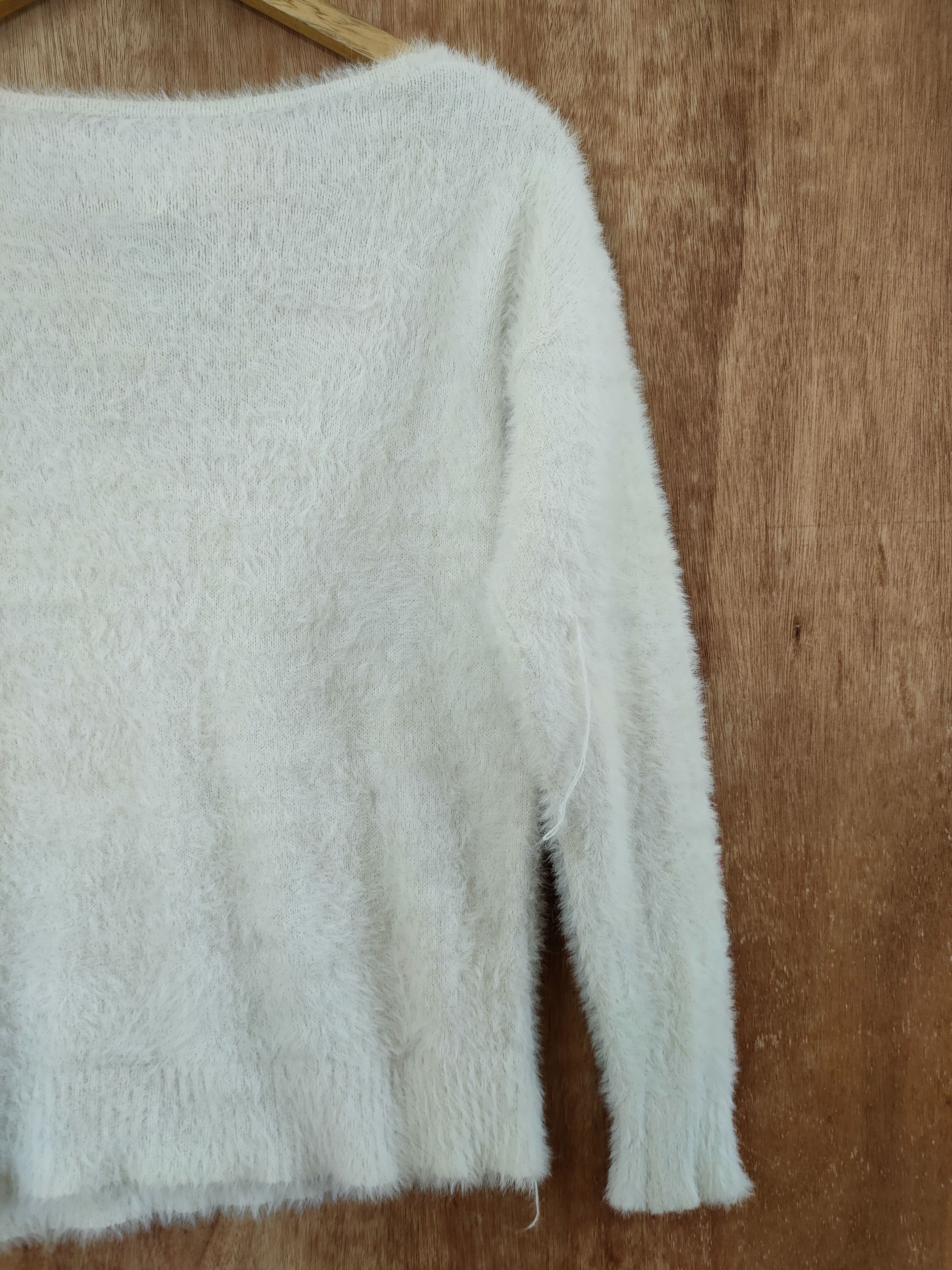 Homespun Knitwear × Japanese Brand Japan mohair fur shag shaggy streetwear winter #46-584 Size S / US 4 / IT 40 - 10 Thumbnail