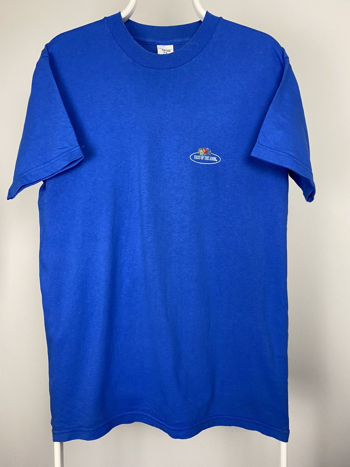 Fruit Of The Loom × Vintage Fruit of the loom vintage T-shirt blue small logo Size US M / EU 48-50 / 2 - 1 Thumbnail