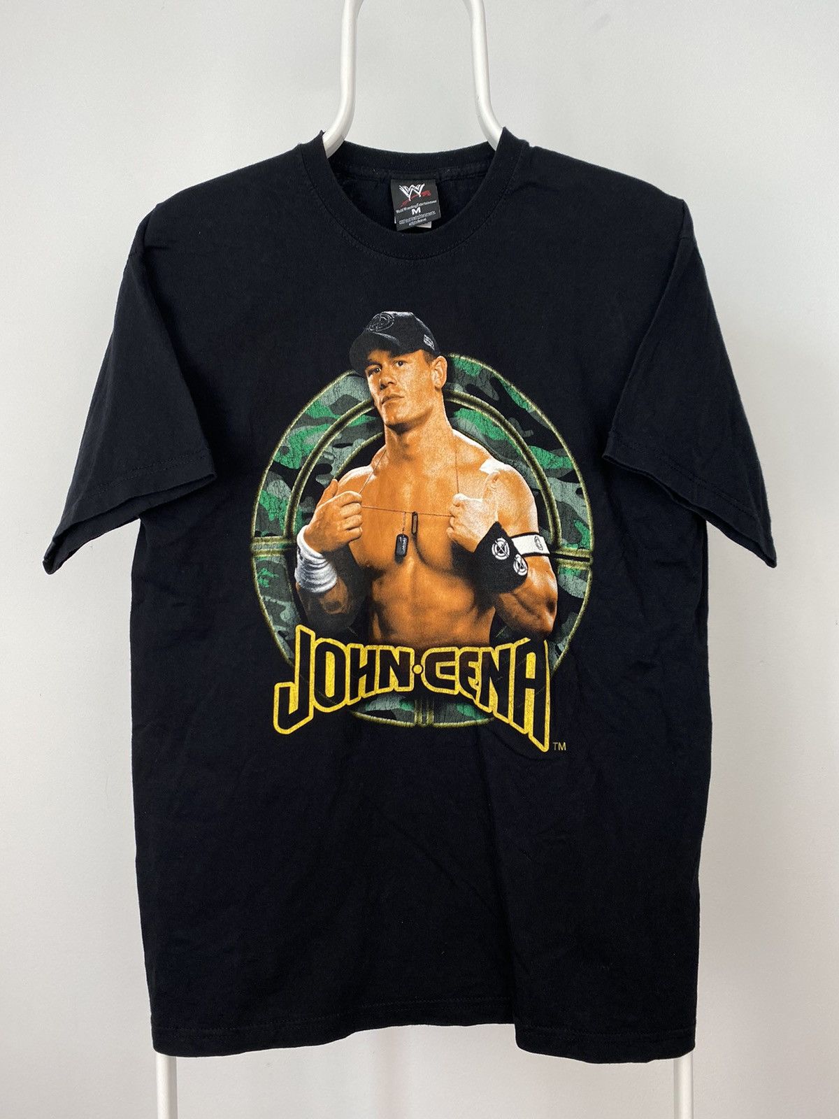 Vintage WWE John Cena vintage black T-shirt 2007 WWF Wrestling Size US M / EU 48-50 / 2 - 1 Thumbnail