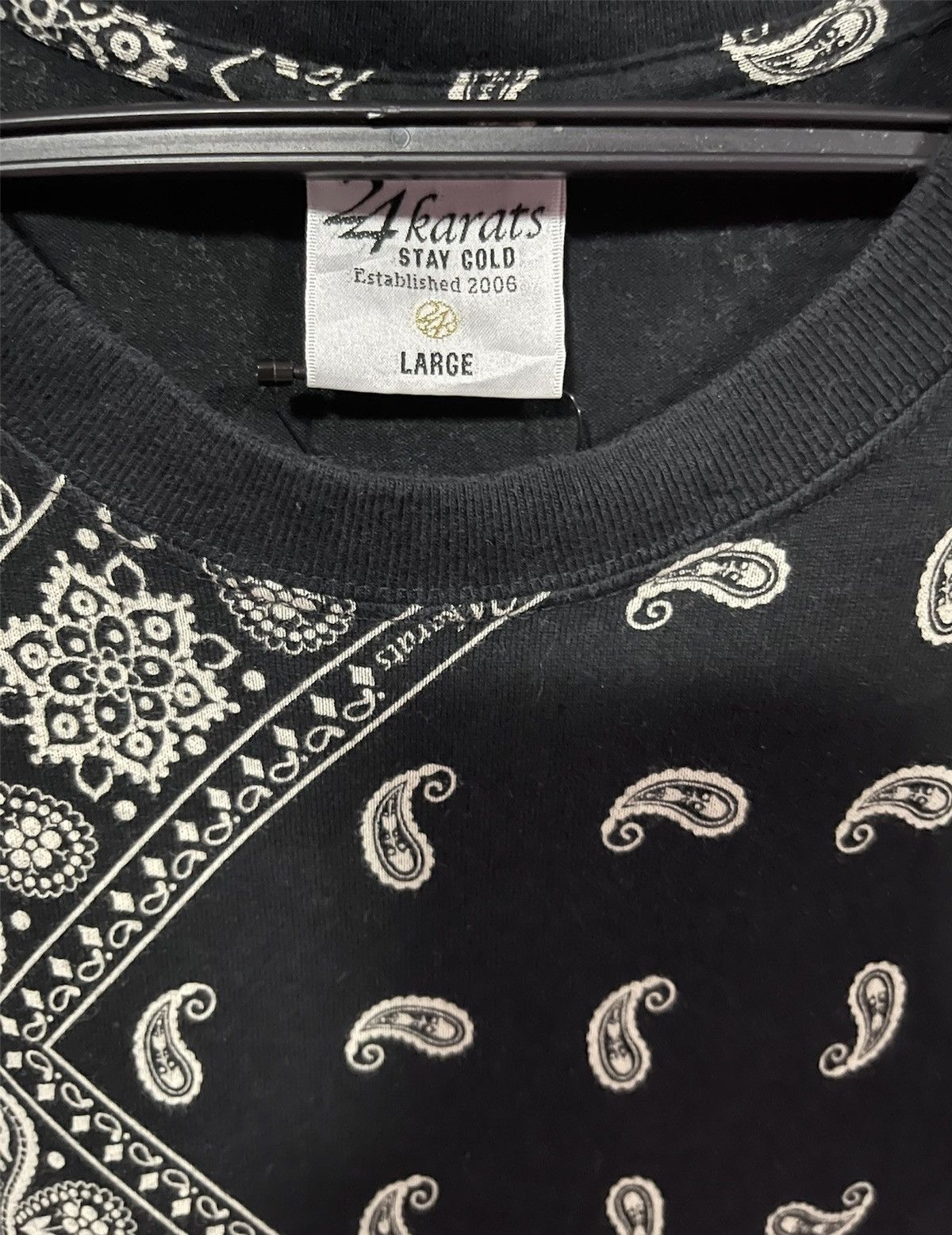Designer × Japanese Brand 24 KARATS TEE SHIRT FULL PRINT JAPAN Size US L / EU 52-54 / 3 - 3 Thumbnail