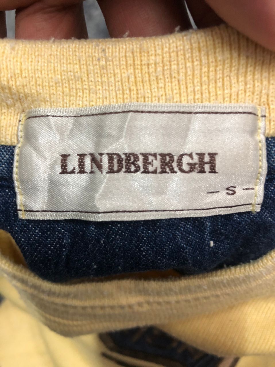 Lindbergh × Vintage Vintage Lindbergh Embroidered Spell Out Big Logo Sweatshirt Size US M / EU 48-50 / 2 - 9 Thumbnail