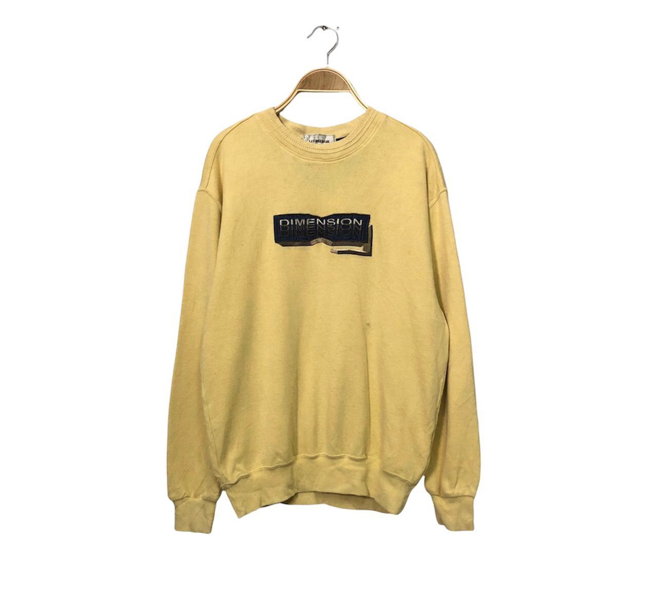 Vintage Lindbergh Embroidered Spell Out Big Logo Sweatshirt
