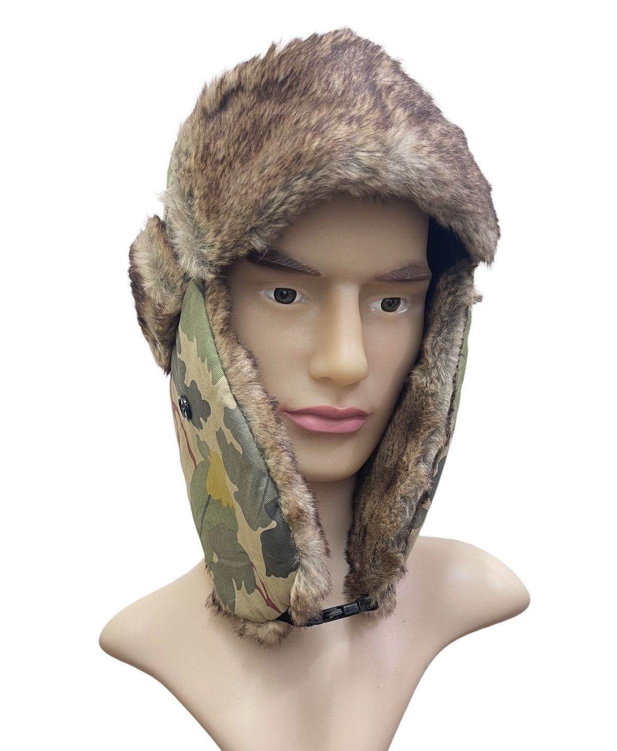 Japanese Brand Japanese Brand Camouflage Trapper Hats Size ONE SIZE - 6 Thumbnail