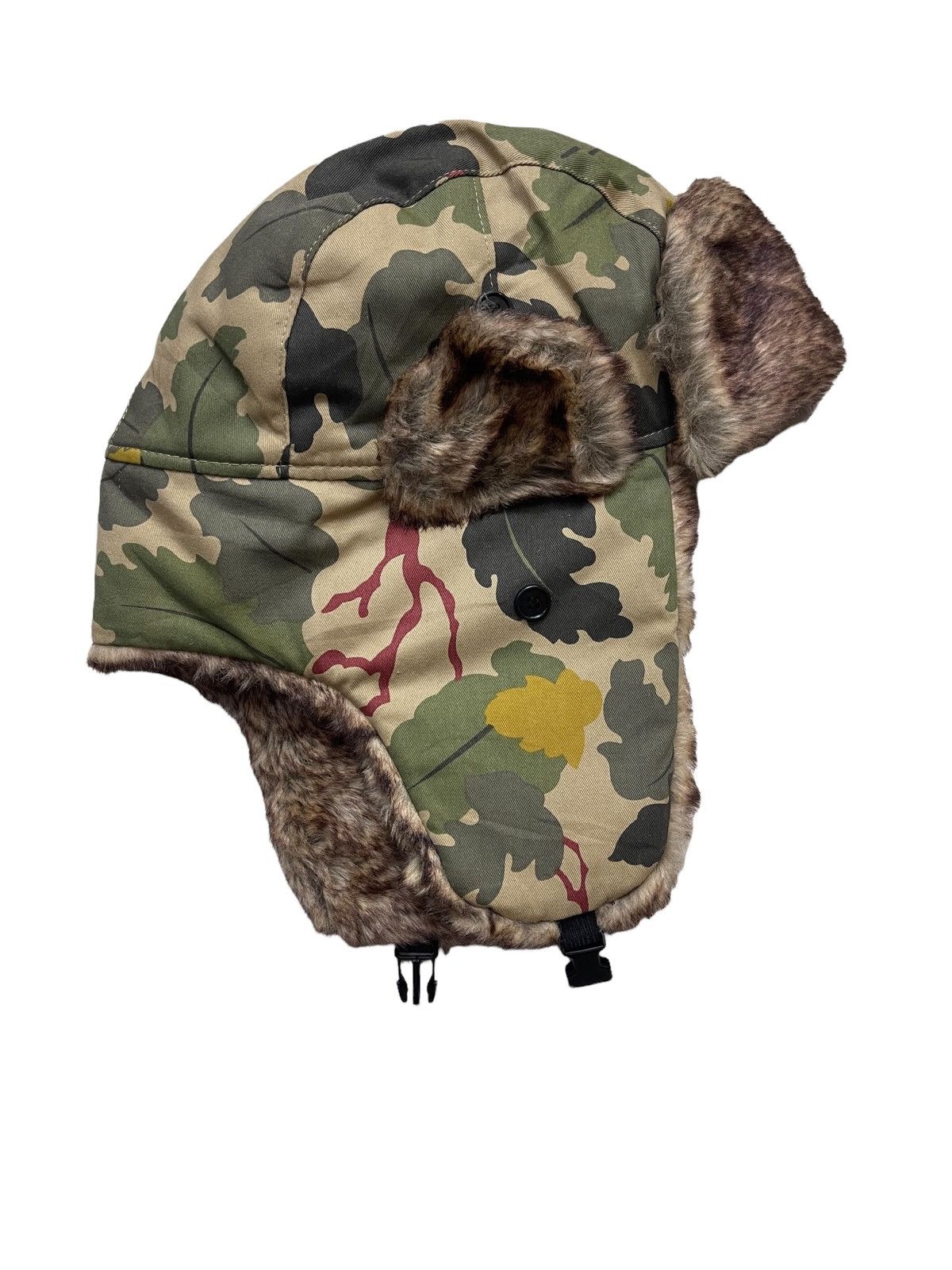 Japanese Brand Japanese Brand Camouflage Trapper Hats Size ONE SIZE - 2 Thumbnail