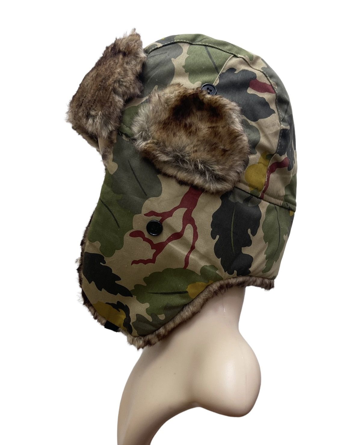 Japanese Brand Japanese Brand Camouflage Trapper Hats Size ONE SIZE - 4 Thumbnail