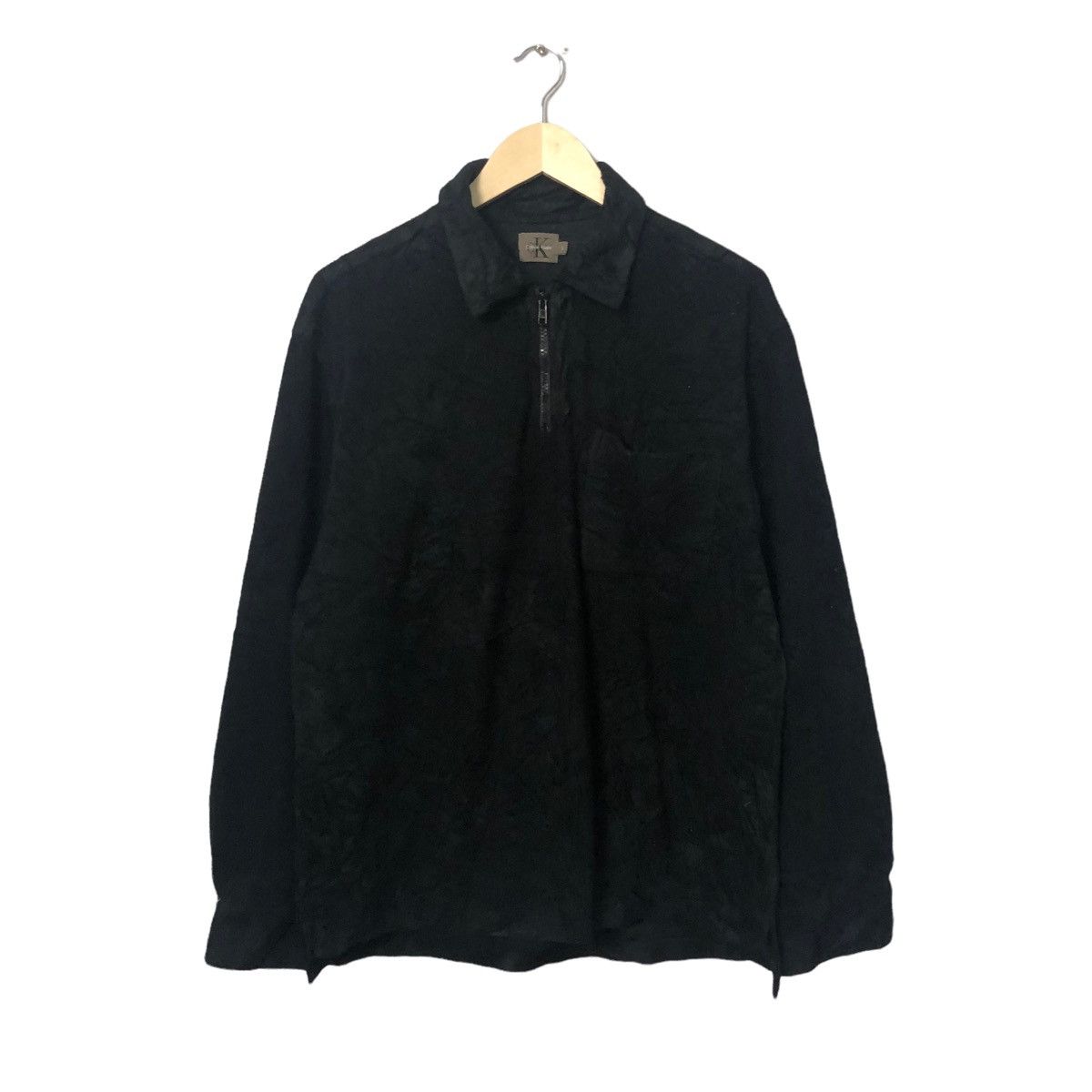 Calvin Klein Vintage Calvin Klein Half Zipper Sweater Made in Japan Size US L / EU 52-54 / 3 - 1 Thumbnail