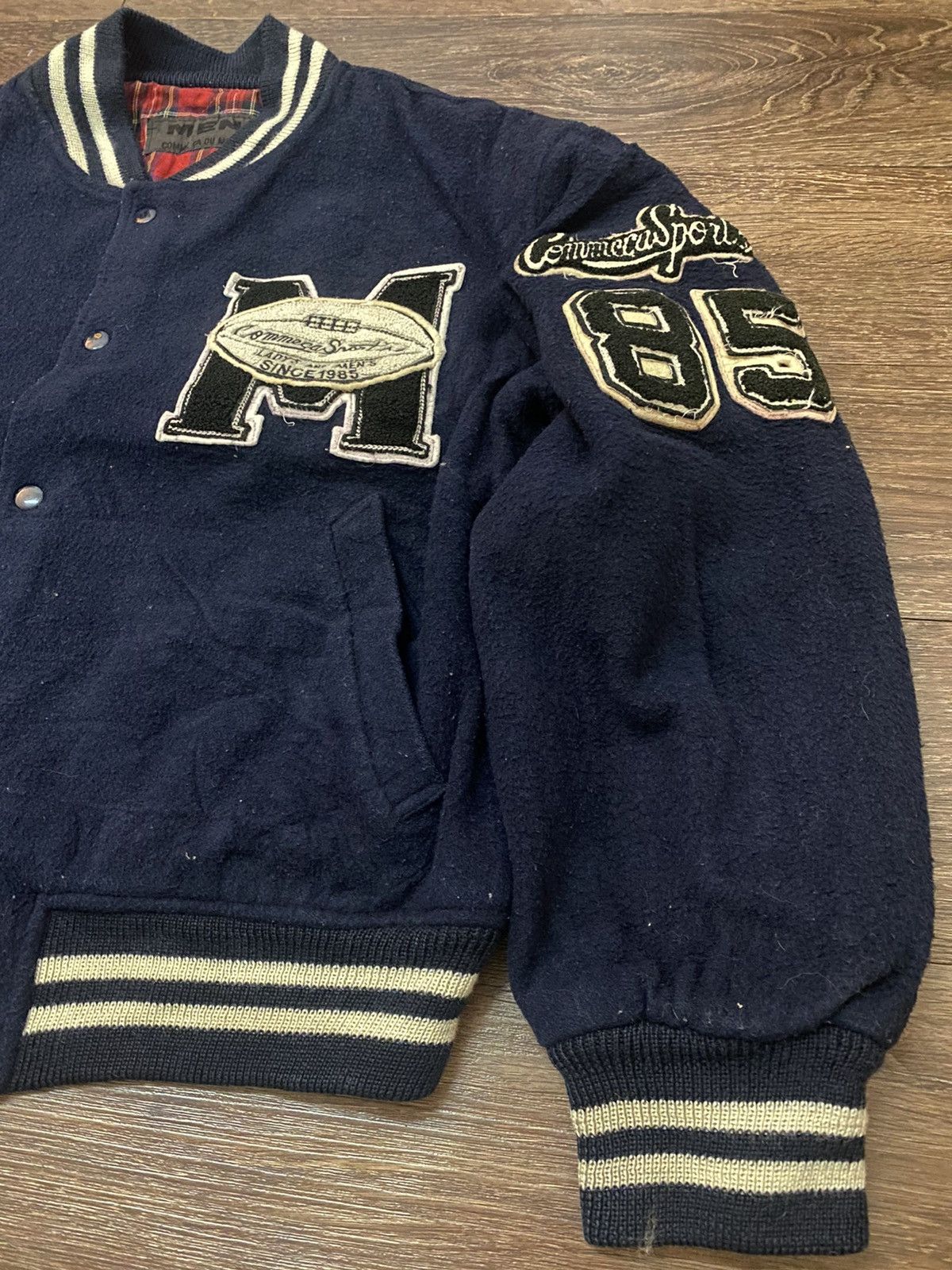 Comme ca du mode varsity jacket commeca sports
