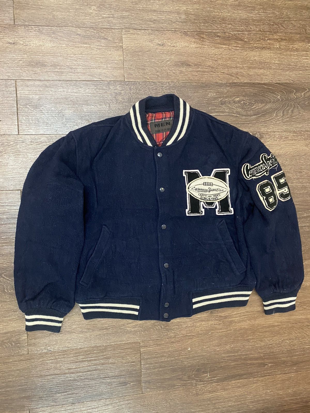 Comme ca du mode varsity jacket commeca sports