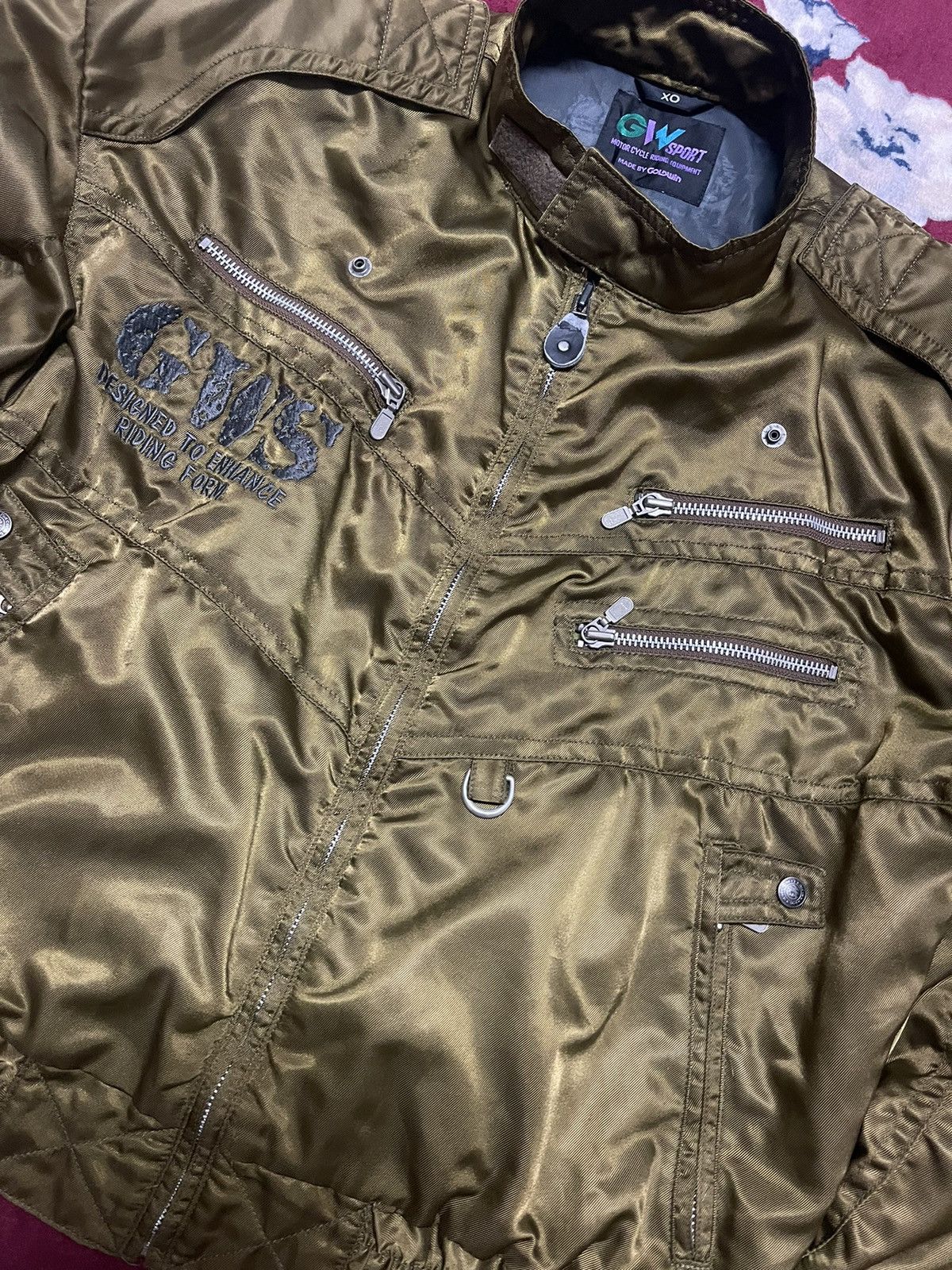 Goldwin GW sport motor cycle riding jacket gy goldwin Size US L / EU 52-54 / 3 - 4 Thumbnail