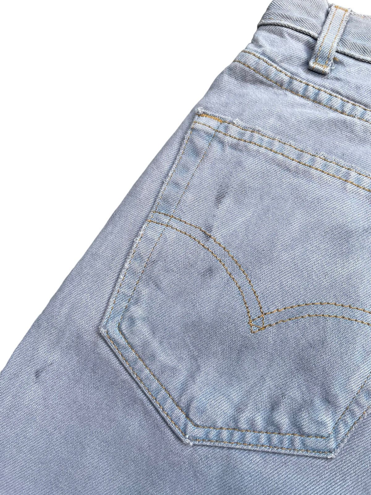 Levi's Vintage 2000 Levis 505 e Light Purple Faded Denim Size US 32 / EU 48 - 10 Thumbnail