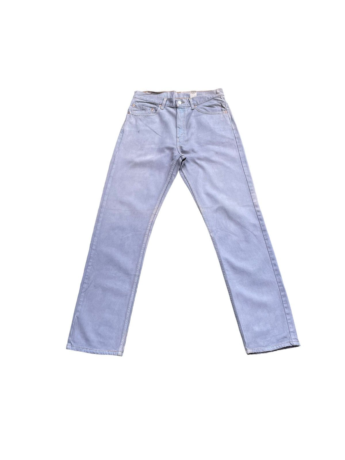 image of 2000 Levis 505 E Light Purple Faded Denim, Men's (Size 32)